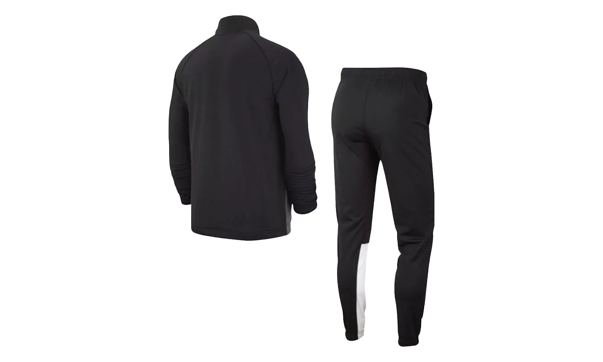Park 18 Poly Tracksuit Mens "Black Grey" BV3055 010 - Image 2