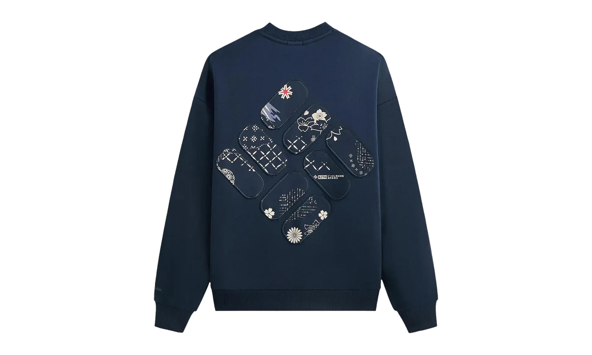Patchwork Vintage Nelson Crewneck "Columbia - Nocturnal" KHM034120 413 - Image 2