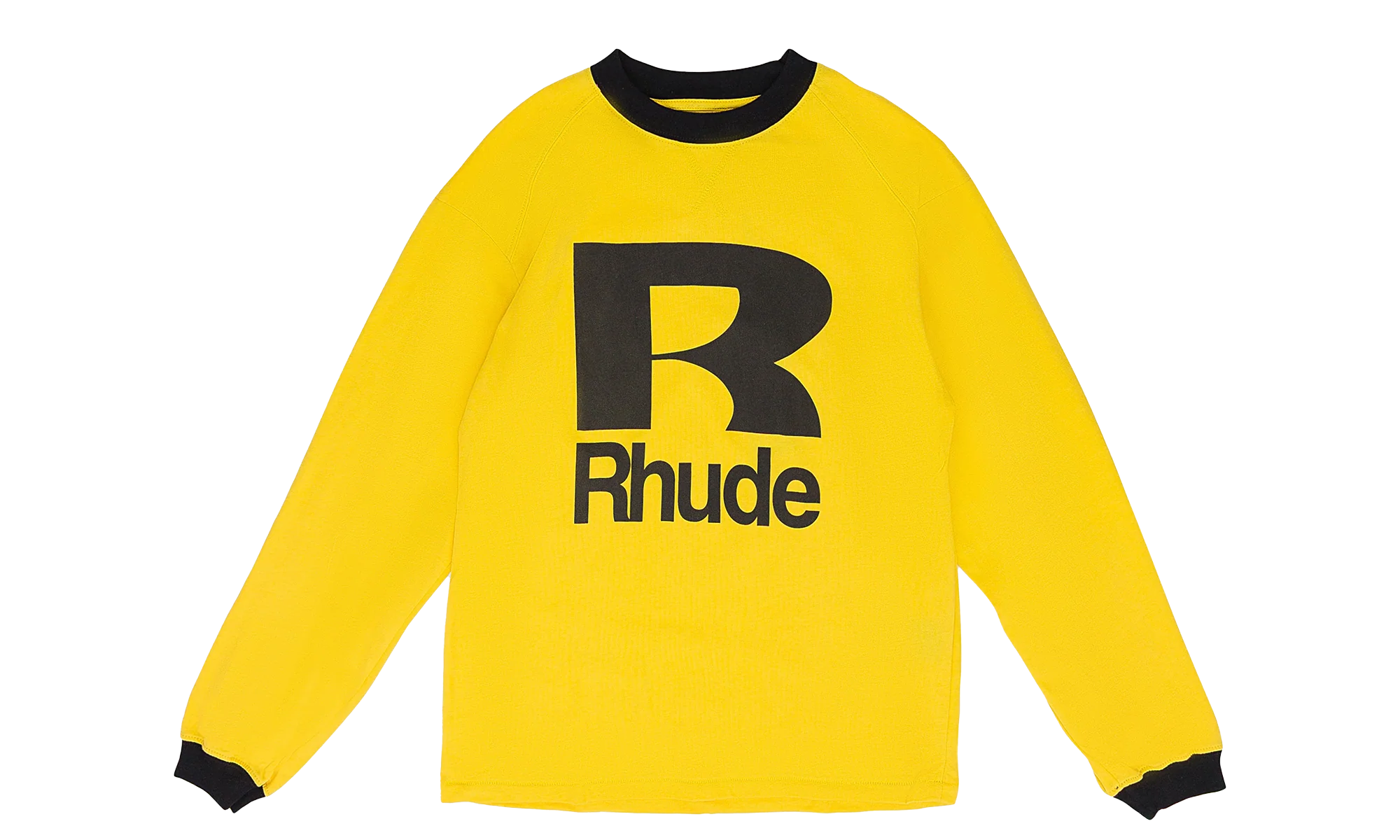 PETROL LS T-SHIRT "YELLOW" RHSS24TT21012610 VTY