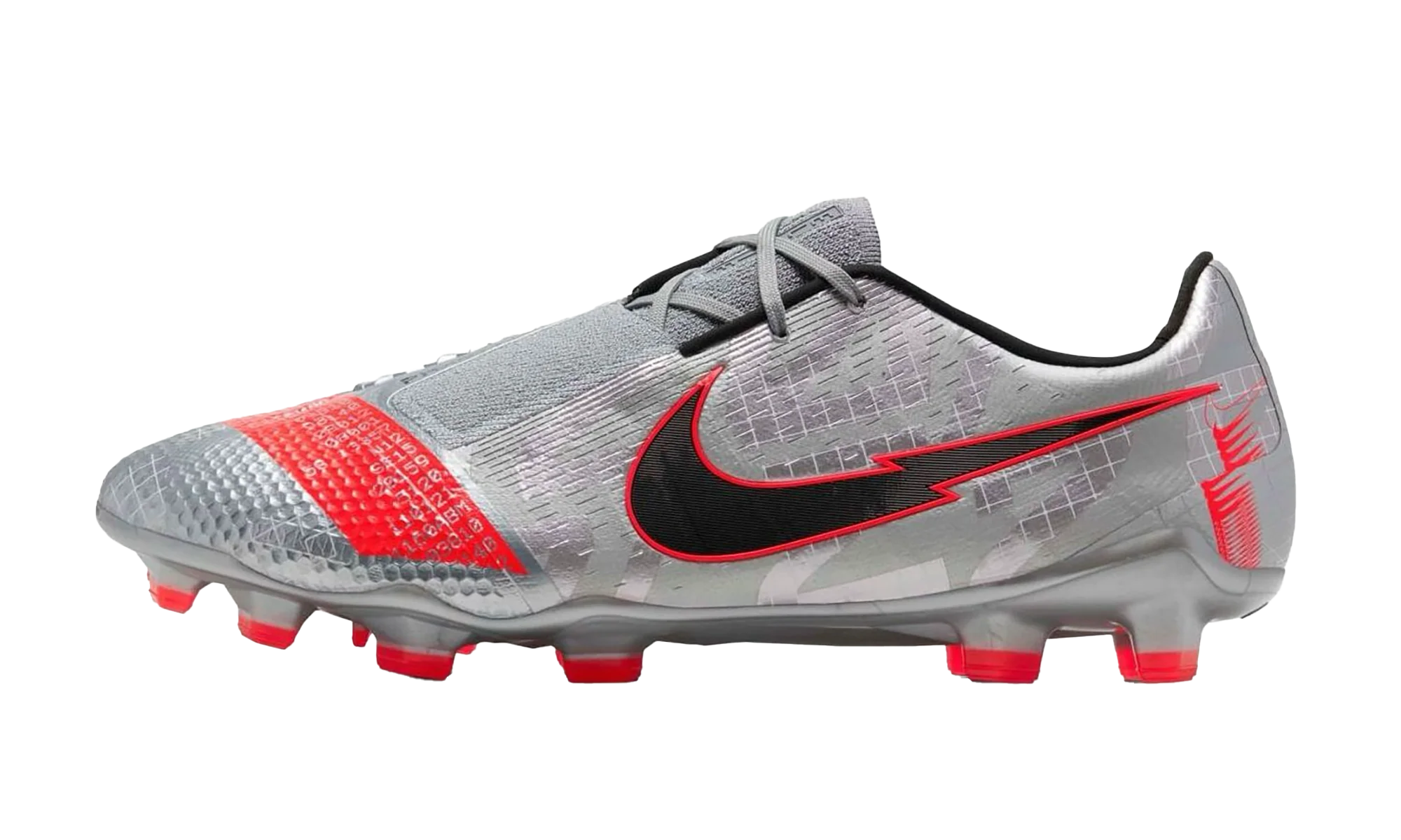 Phantom Venom Elite FG "Metallic Grey / Crimson" AO7540 906