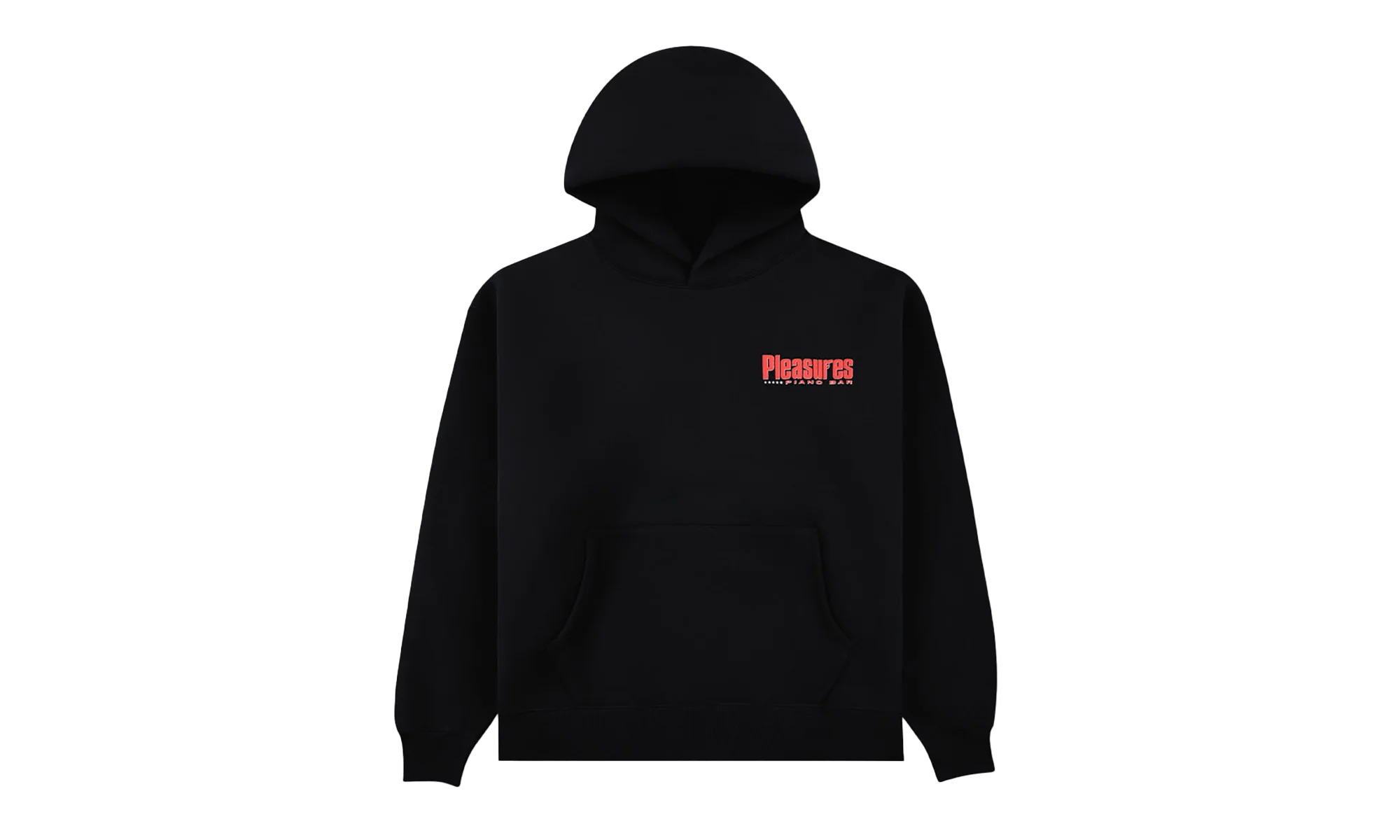 Piano Bar Pullover Hoodie "Black" P25W036-BLK