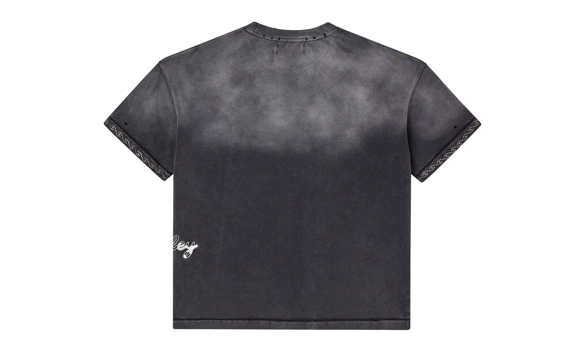 Pierced T-Shirt "Black" 10079629 - Image 2