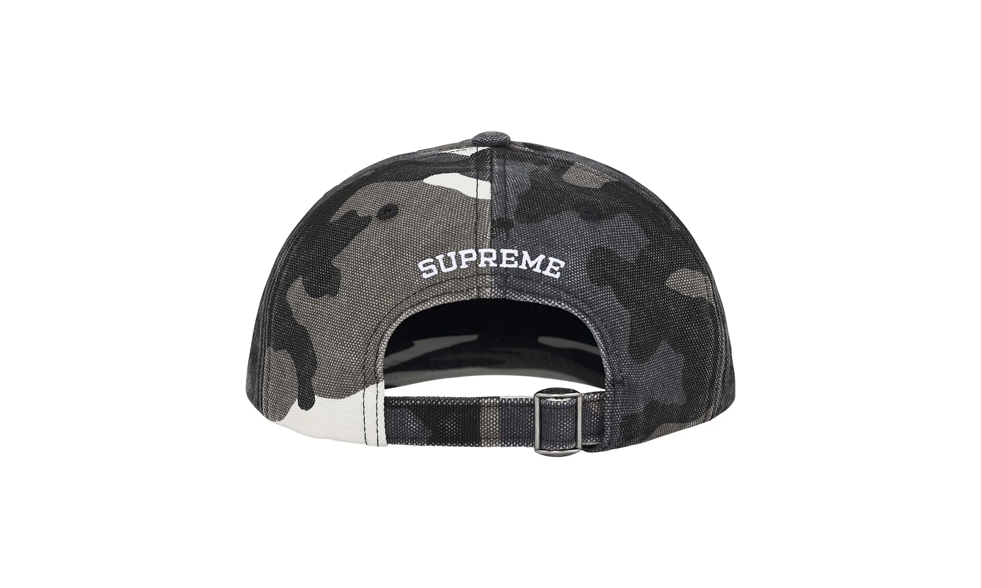 Pigment Coated Canvas S Logo 6-Panel "SnowCamo" SU26518 - Image 2