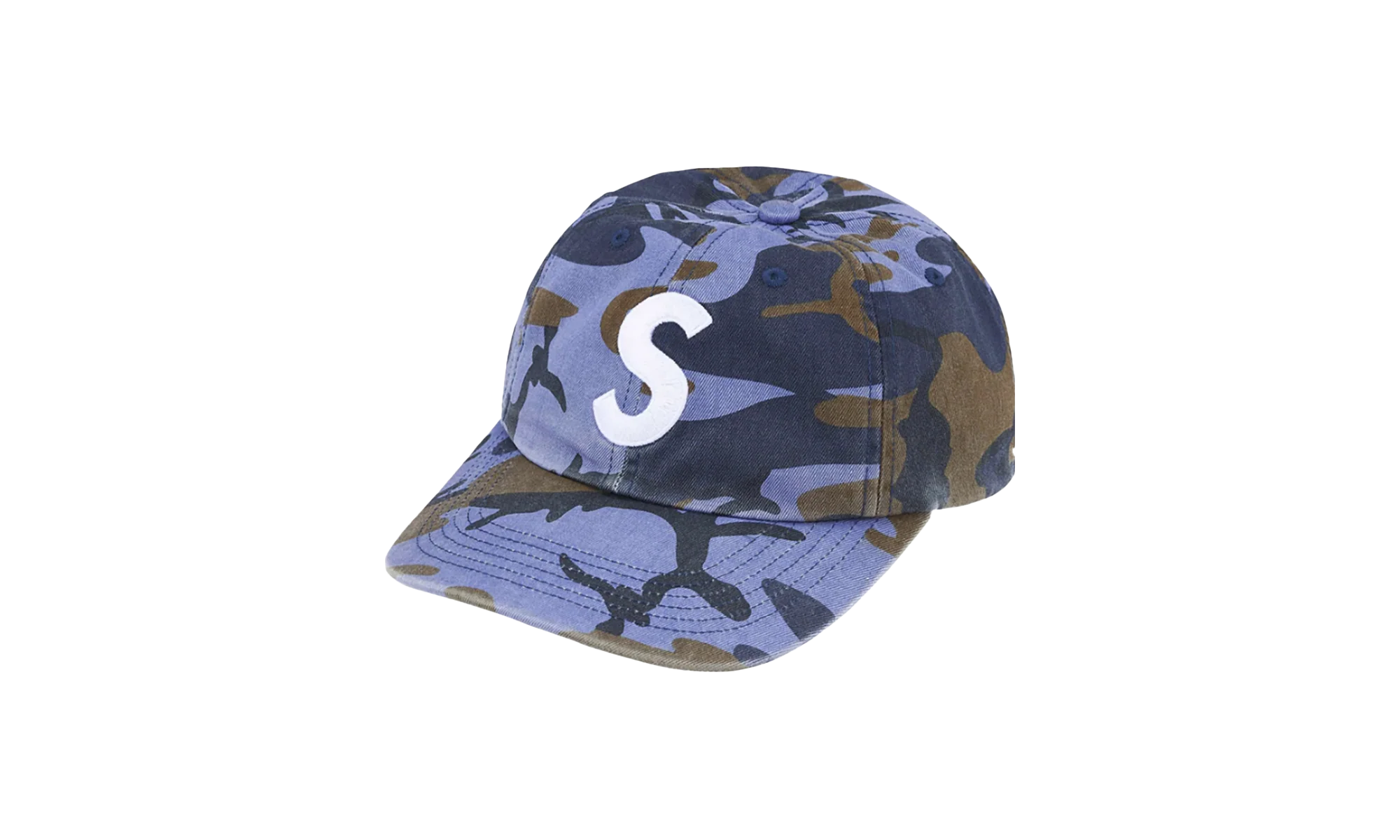 Pigment Print S Logo 6-Panel "Blue Camo" SU26525