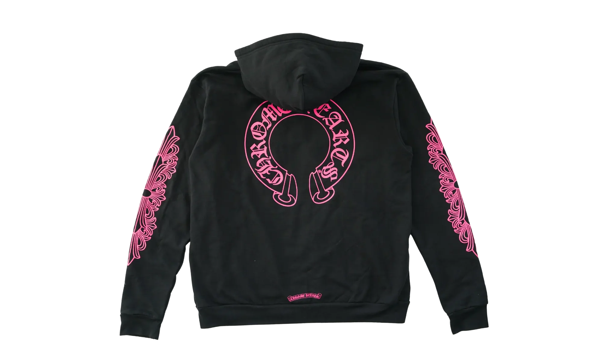 Pink Horseshoe Zip Up "Black" CHRM0543 - Image 2