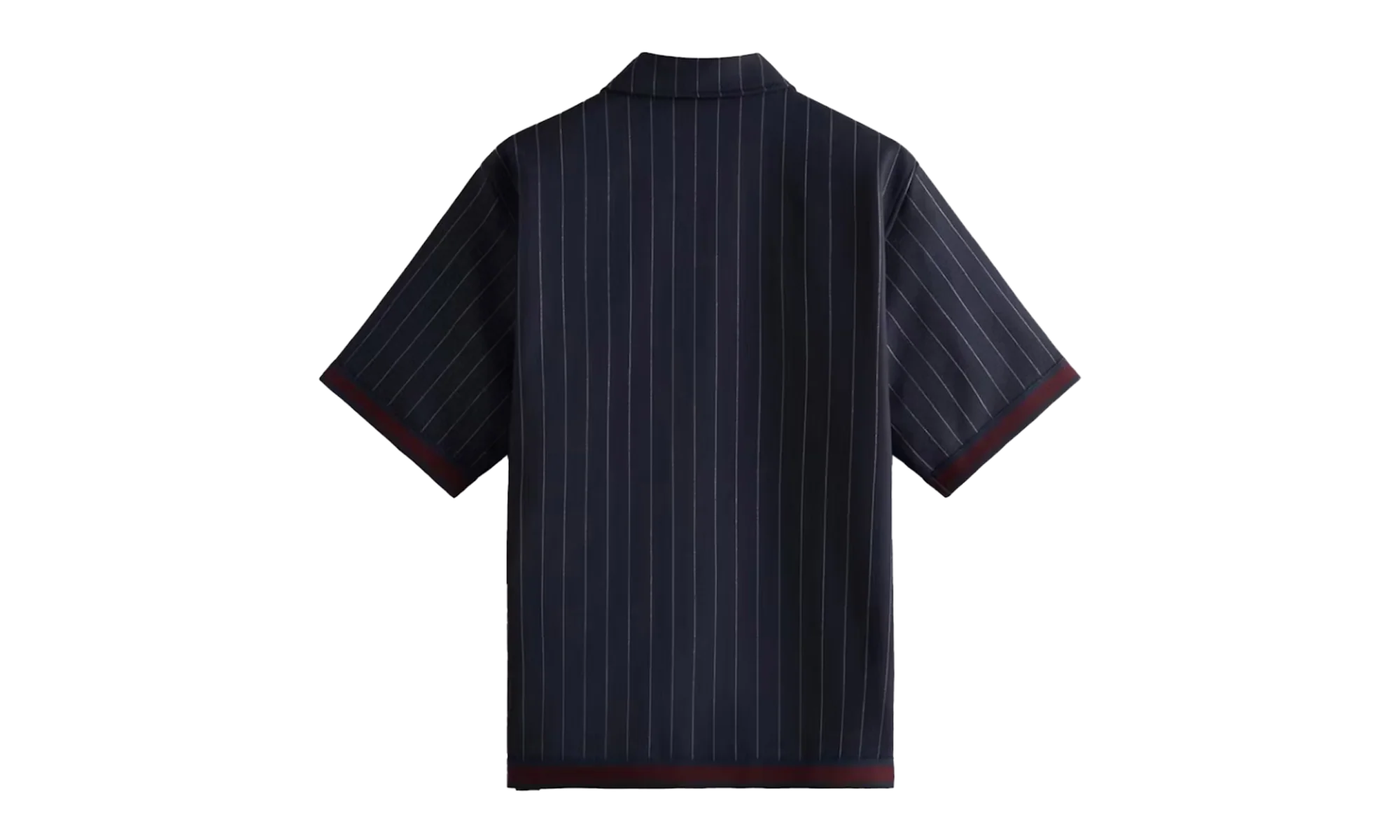 Pinstripe Woodpoint Shooting Shirt "Nocturnal" KHM031018 413 - Image 2