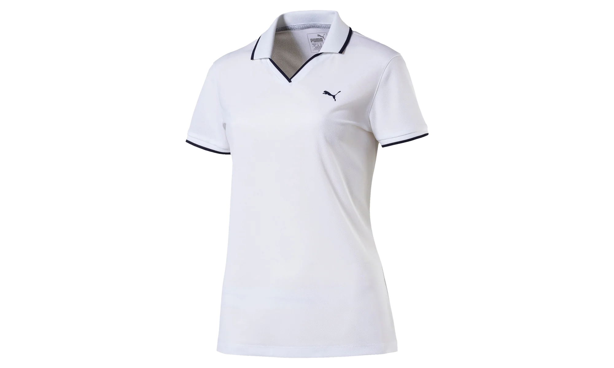 PIQUE POLO WMNS "Bright White" 574649 01