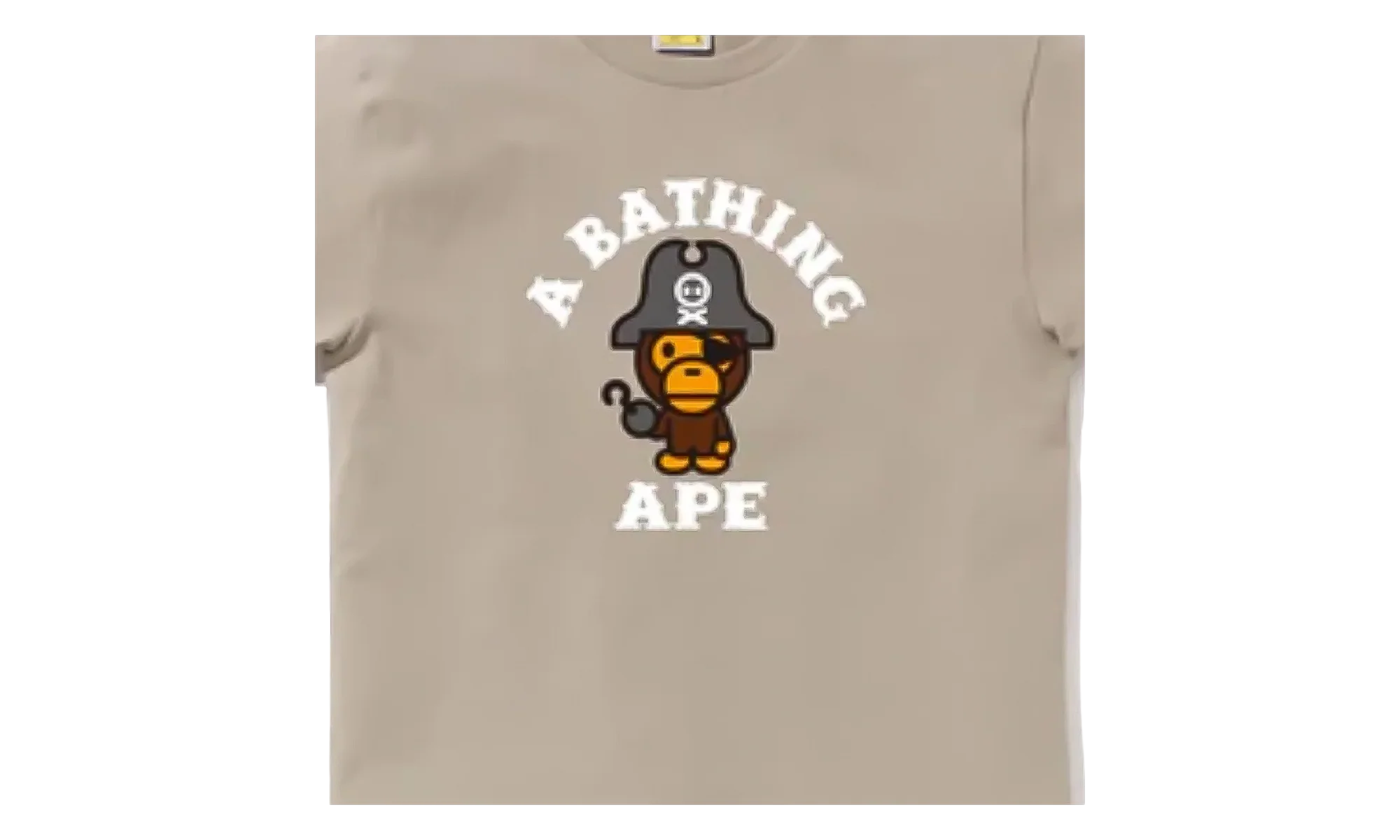 Pirate Nagano Tee "Beige" 4J20110006 Beige - Image 2