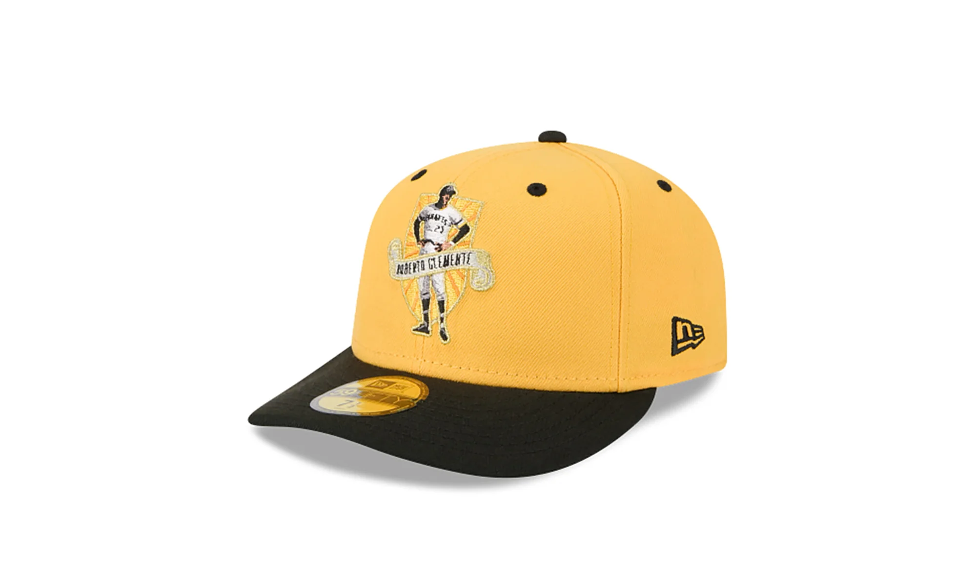 Pittsburgh Pirates 59FIFTY "Roberto Clemente - Yellow" 60693569 - Image 2