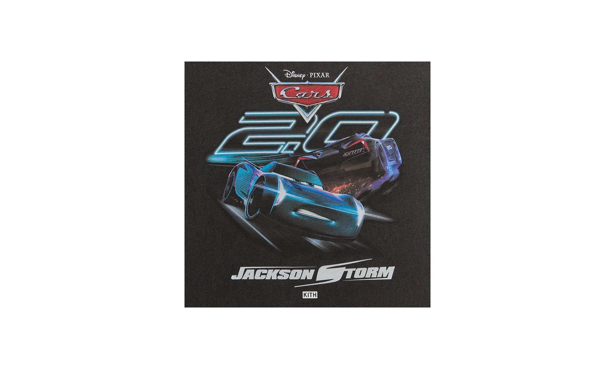Pixar Jackson Storm Vintage Tee "Black" khm034374 001 - Image 2