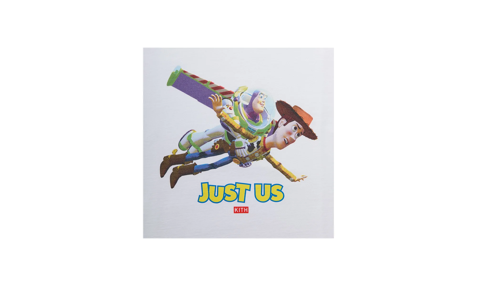 Pixar Just Us Flying Vintage Tee "White" khm034359 101 - Image 2