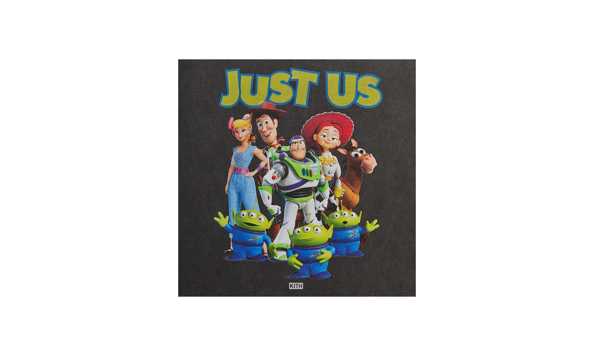 Pixar Just Us Toy Story Vintage Tee "Black" khm034357 001 - Image 2