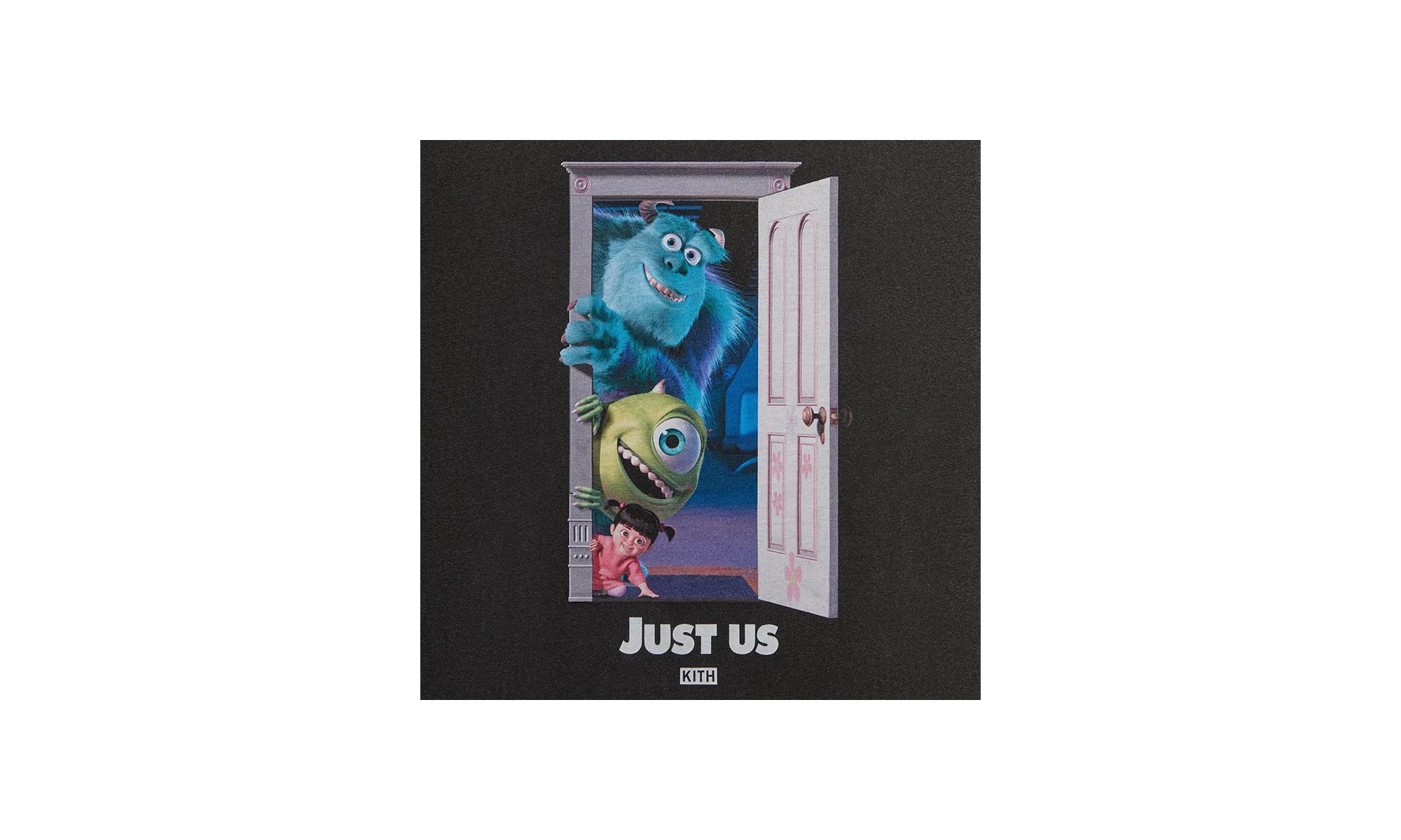 Pixar Monsters Inc. Just Us Tee "Black" khm034379 001 - Image 2