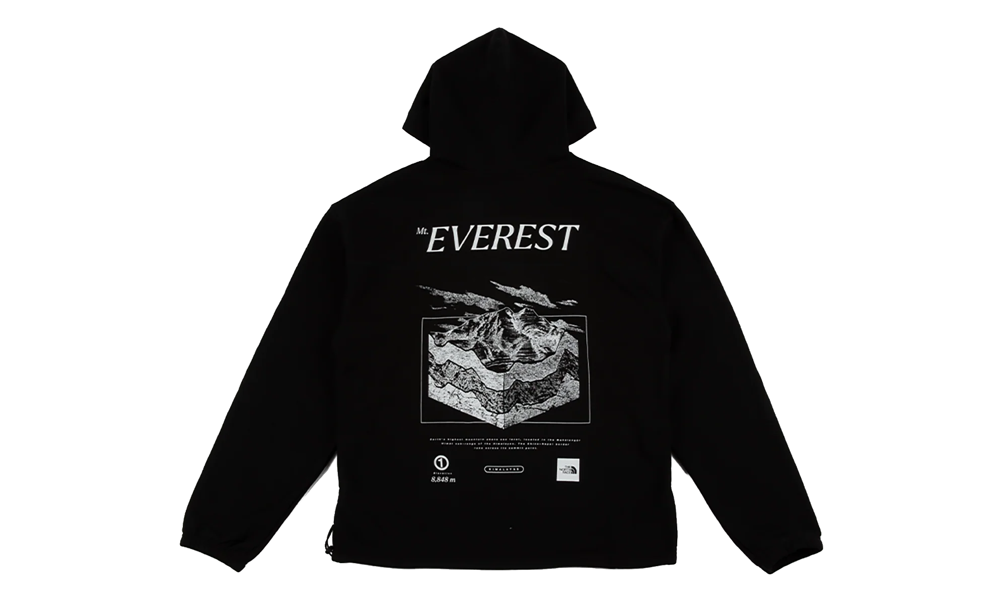 Places We Love Hoodie "Everest TNF Black" NF0A8J45 JK3 - Image 2