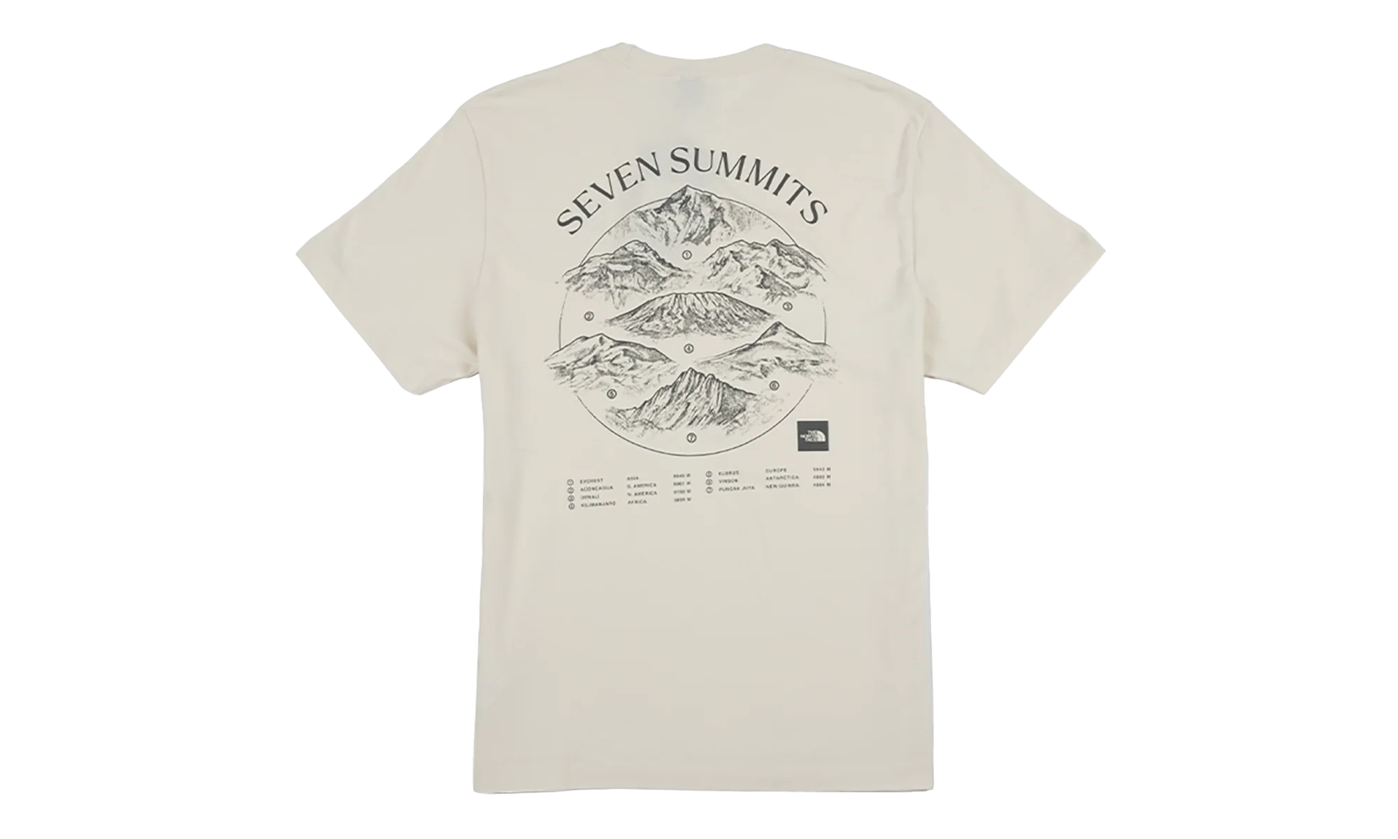 Places We Love Tee "Seven Summits White Dune" NF0A8JEP QLI - Image 2