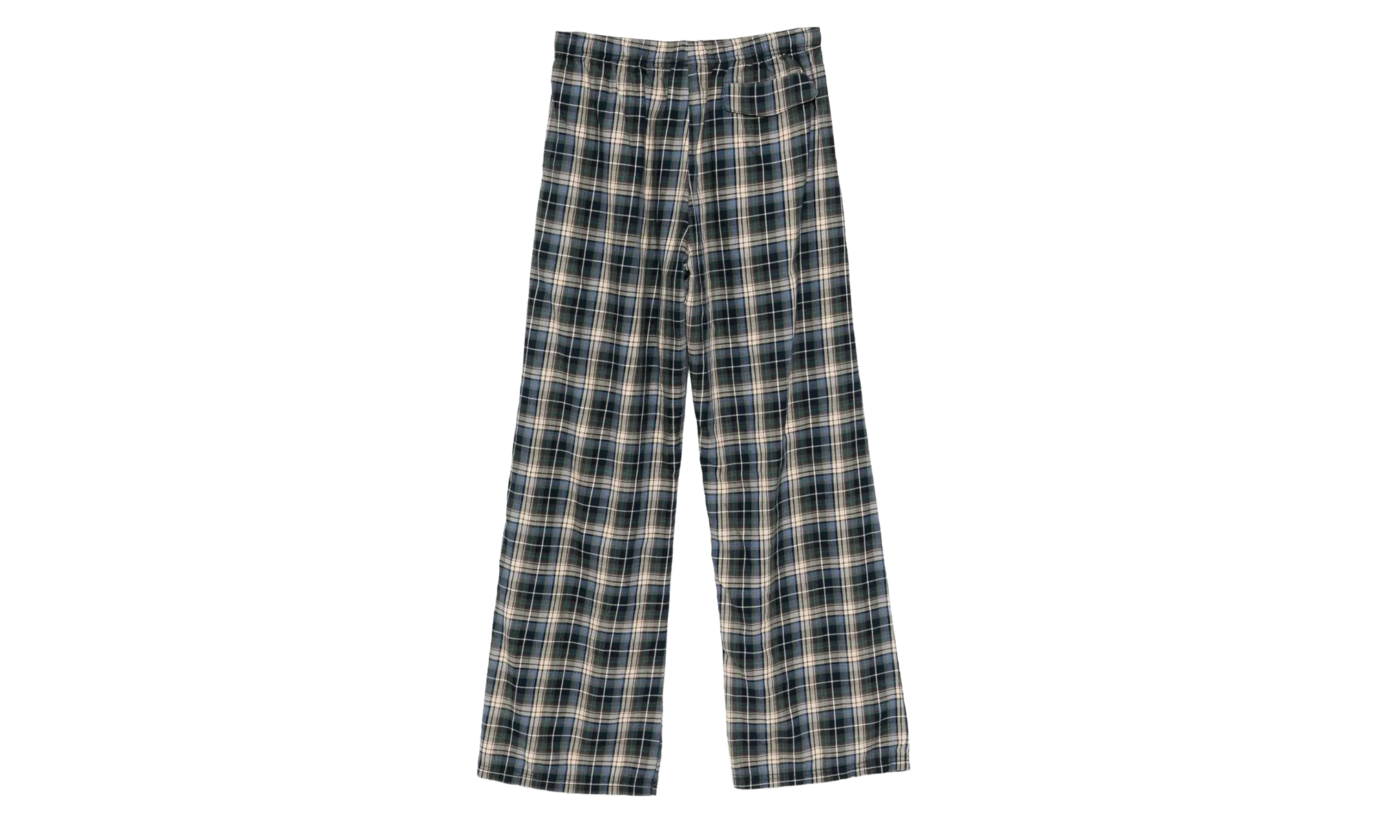 Plaid Lounge Pants "Blue" ERL11P013 - Image 2