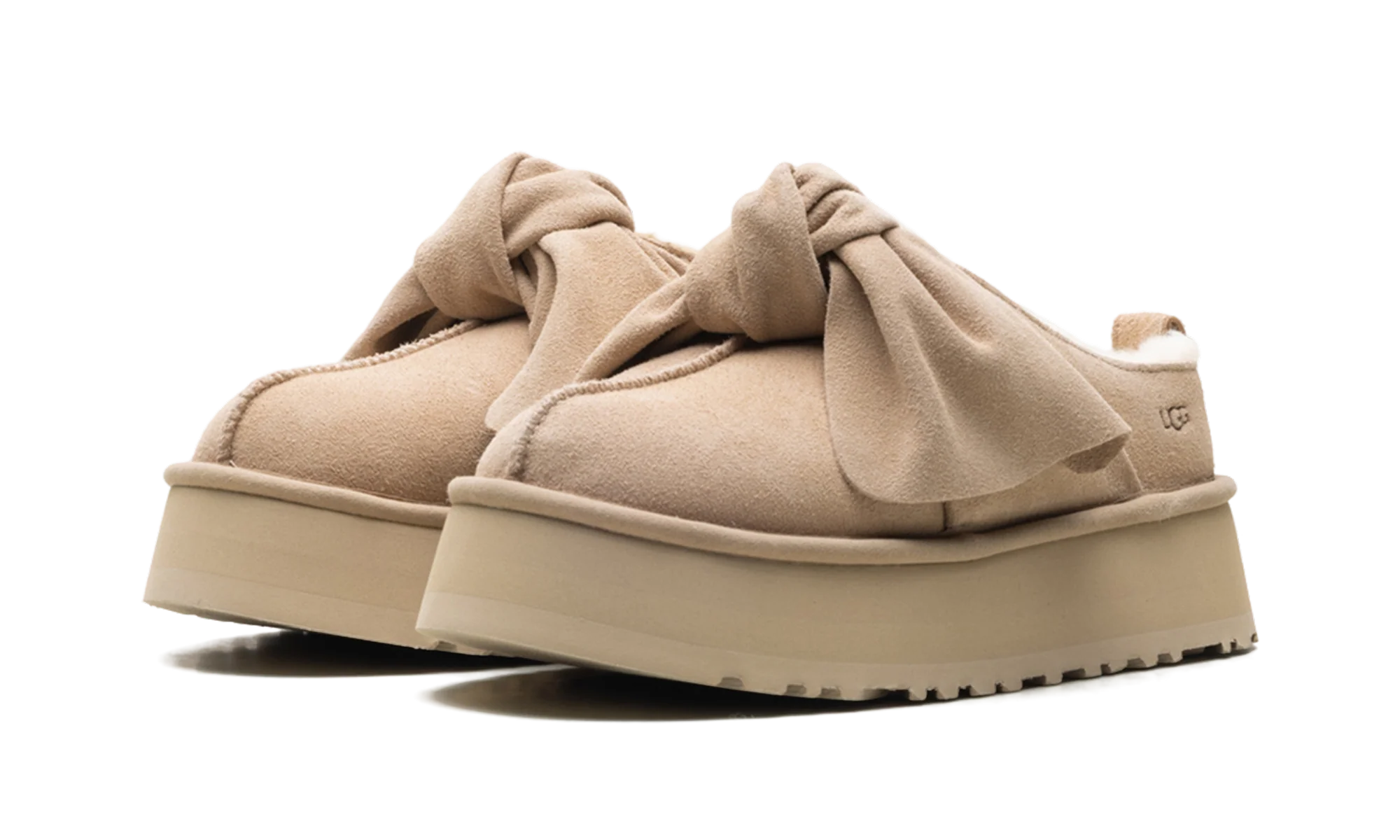 Platform Slip-On Bow Slipper WMNS "Sand" 1176290 SAN - Image 2