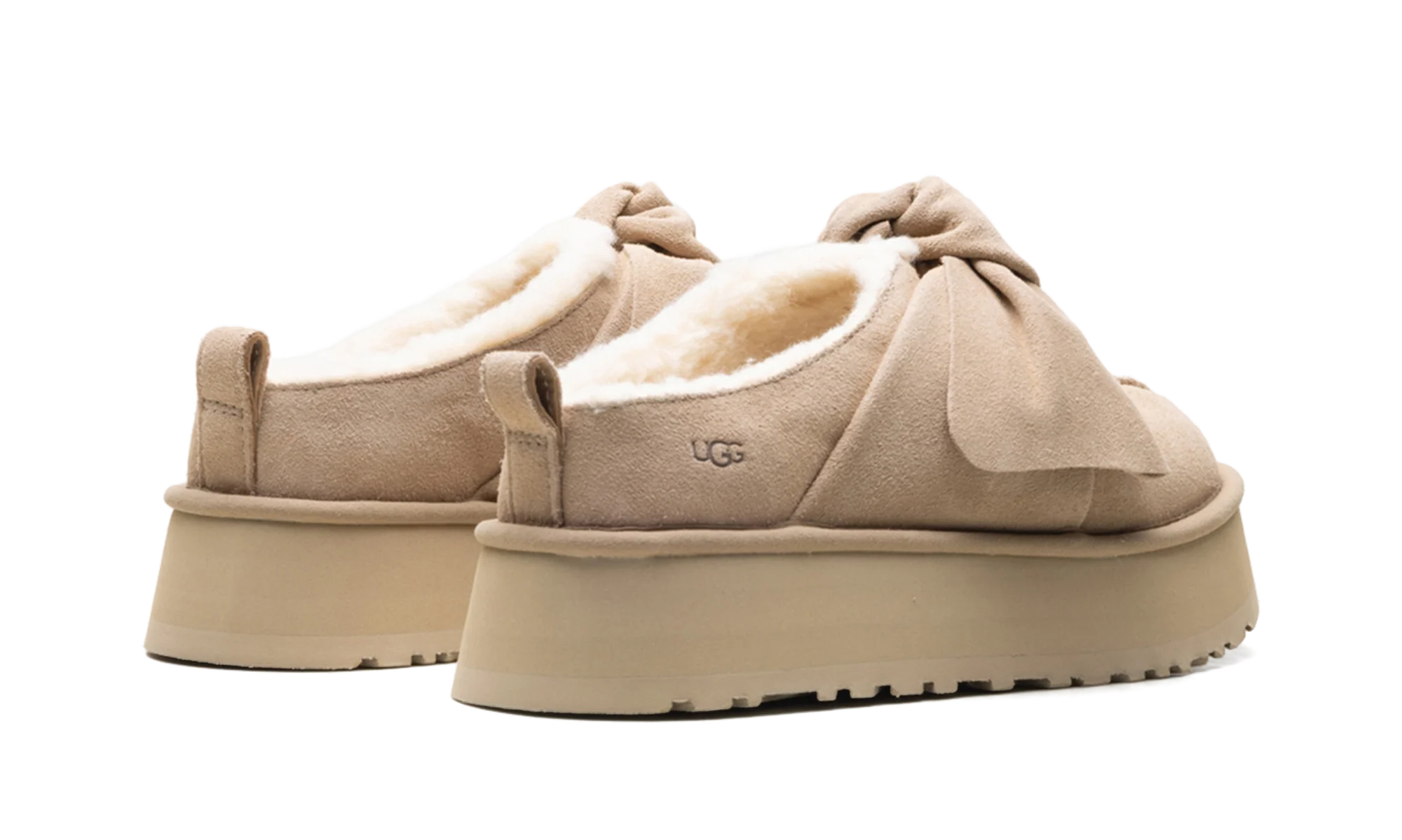 Platform Slip-On Bow Slipper WMNS "Sand" 1176290 SAN - Image 3