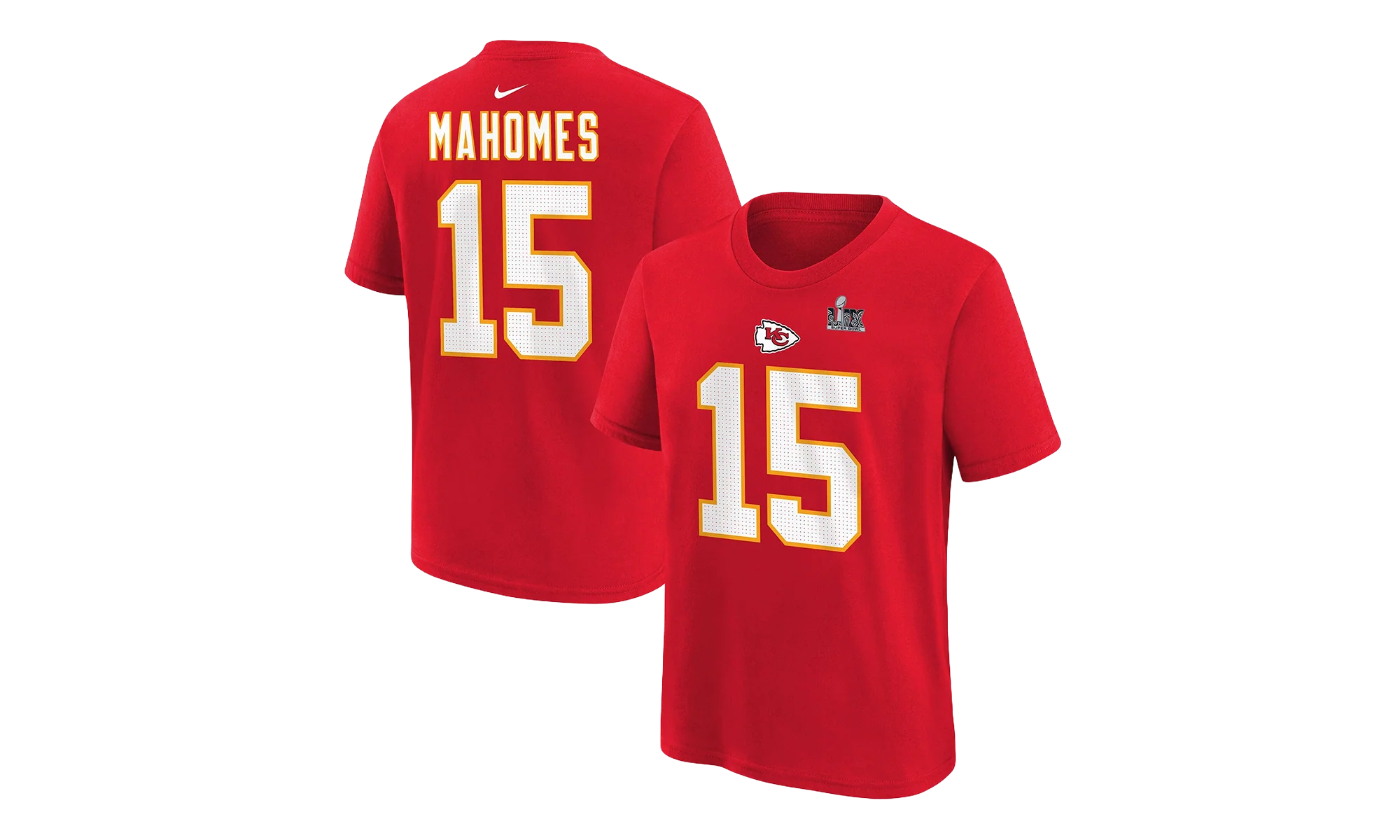 Player Name & Number Tee GS "Patrick Mahomes Chiefs Super Bowl LIX" 9Z1B7NFPRECHIP - Image 2