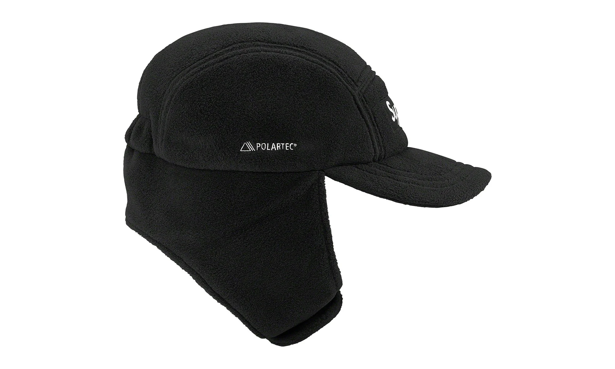 Polartec Earflap Camp Hat "Black" SU26410 - Image 2