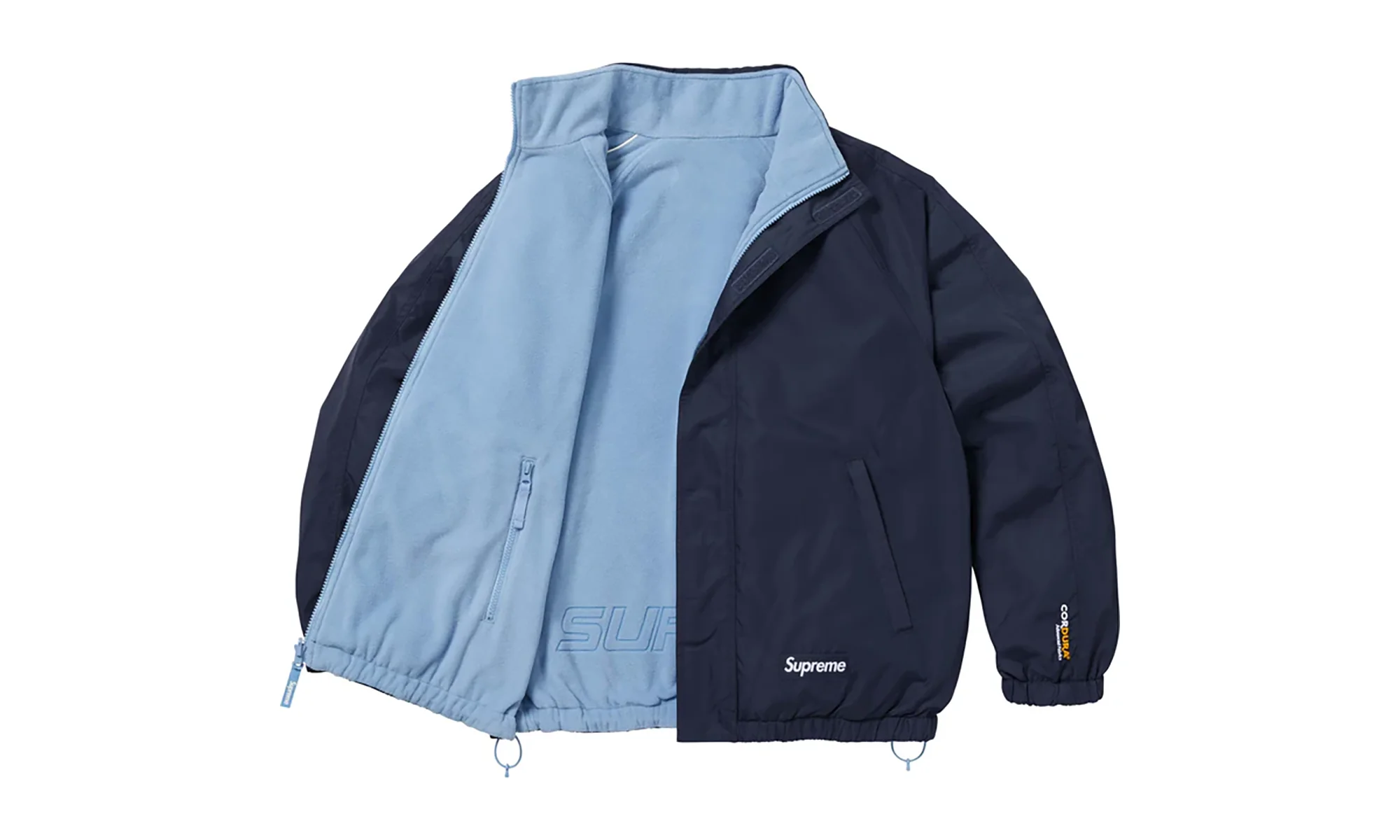 Polartec® Reversible Track Jacket "FW25 - Navy" SU26865 - Image 2