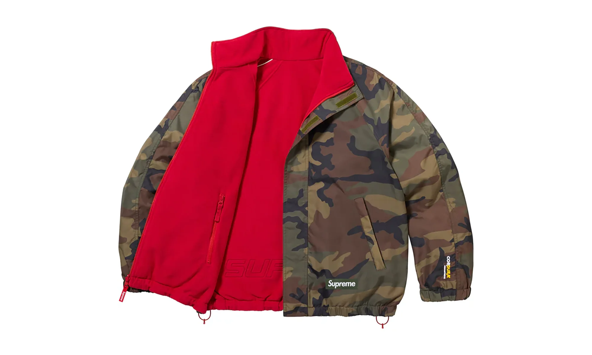 Polartec® Reversible Track Jacket "FW25 - Woodland Camo" SU26866 - Image 2