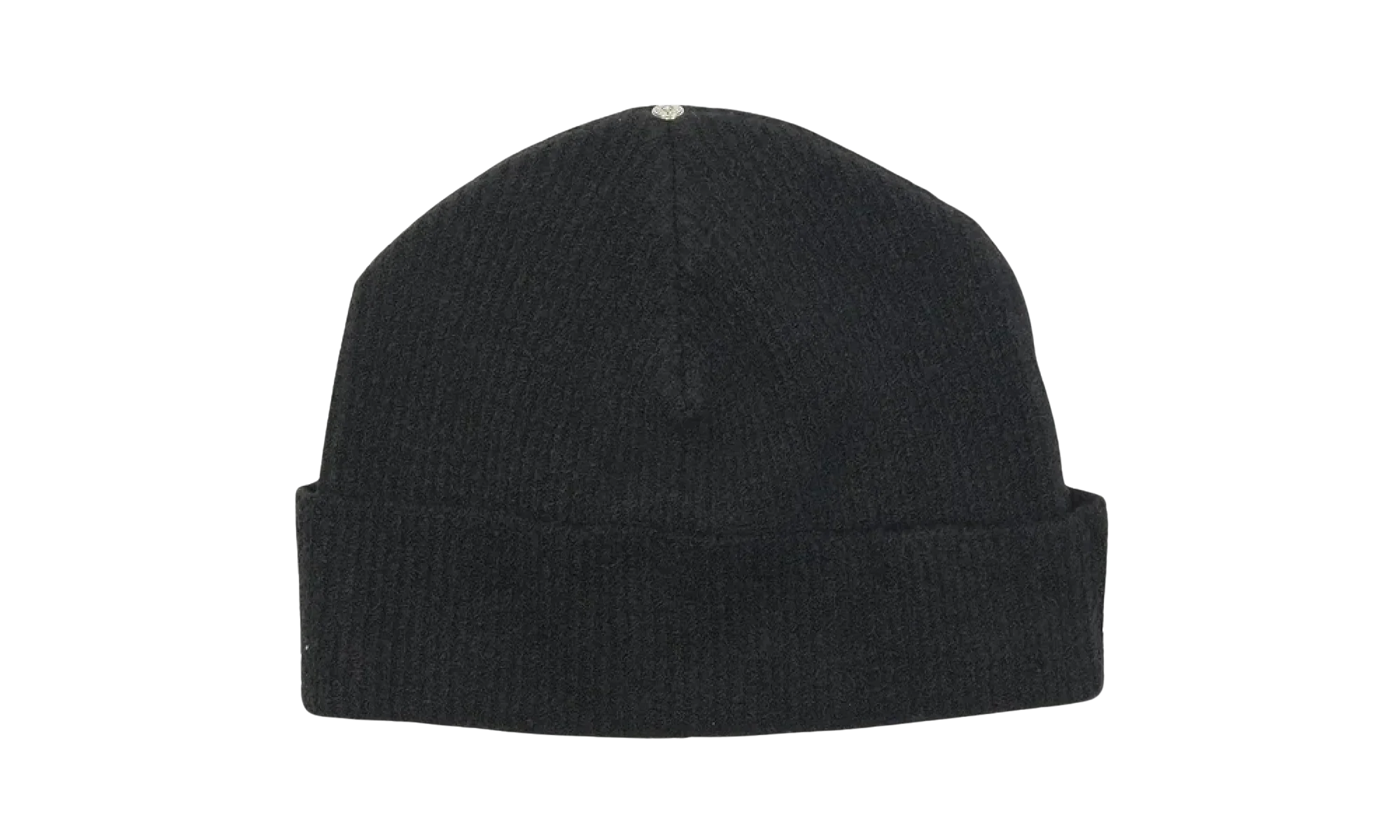 Pony Hair Cross Patch Beanie "Black" CHRM0450 - Image 2