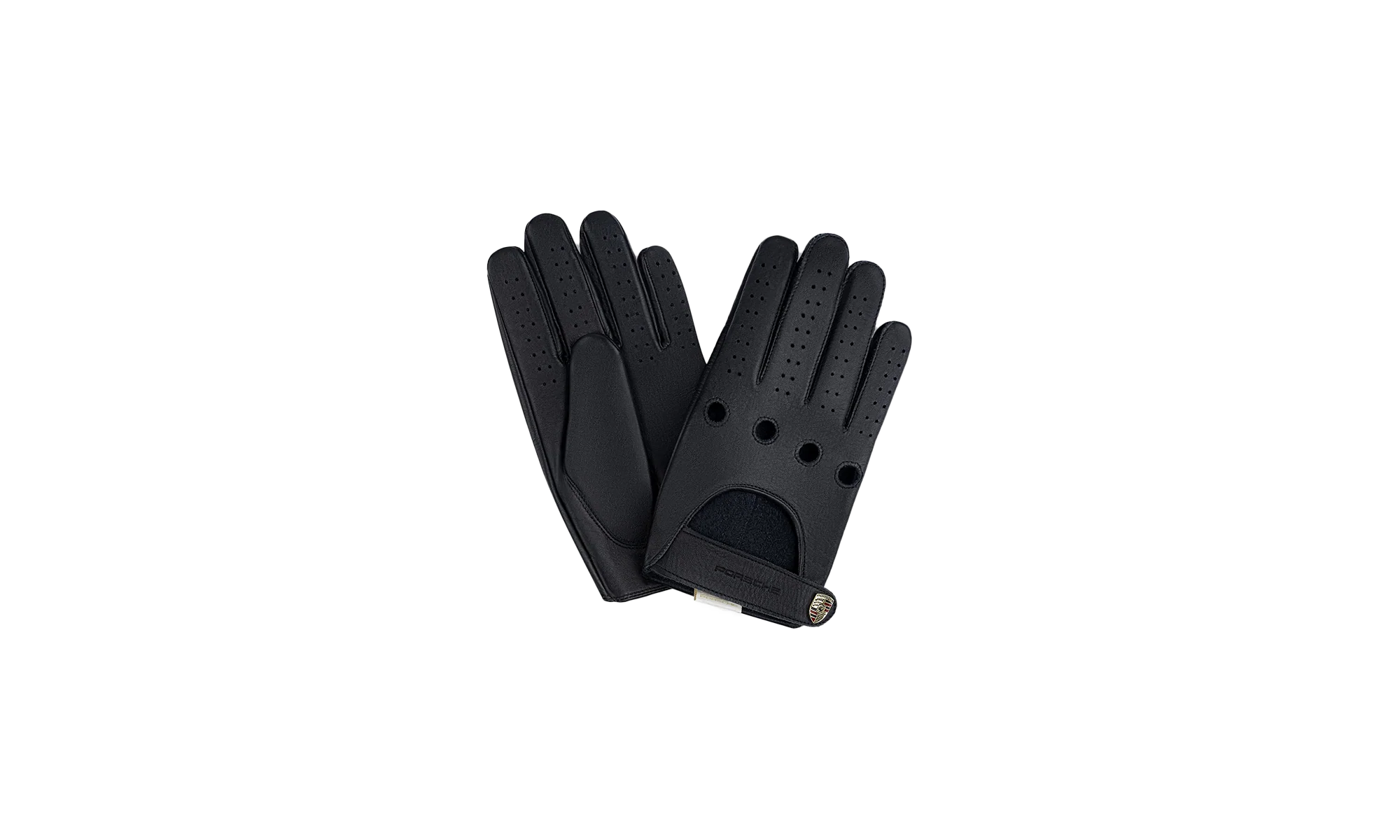 Porsche Leather Driving Gloves "Black" ALD001