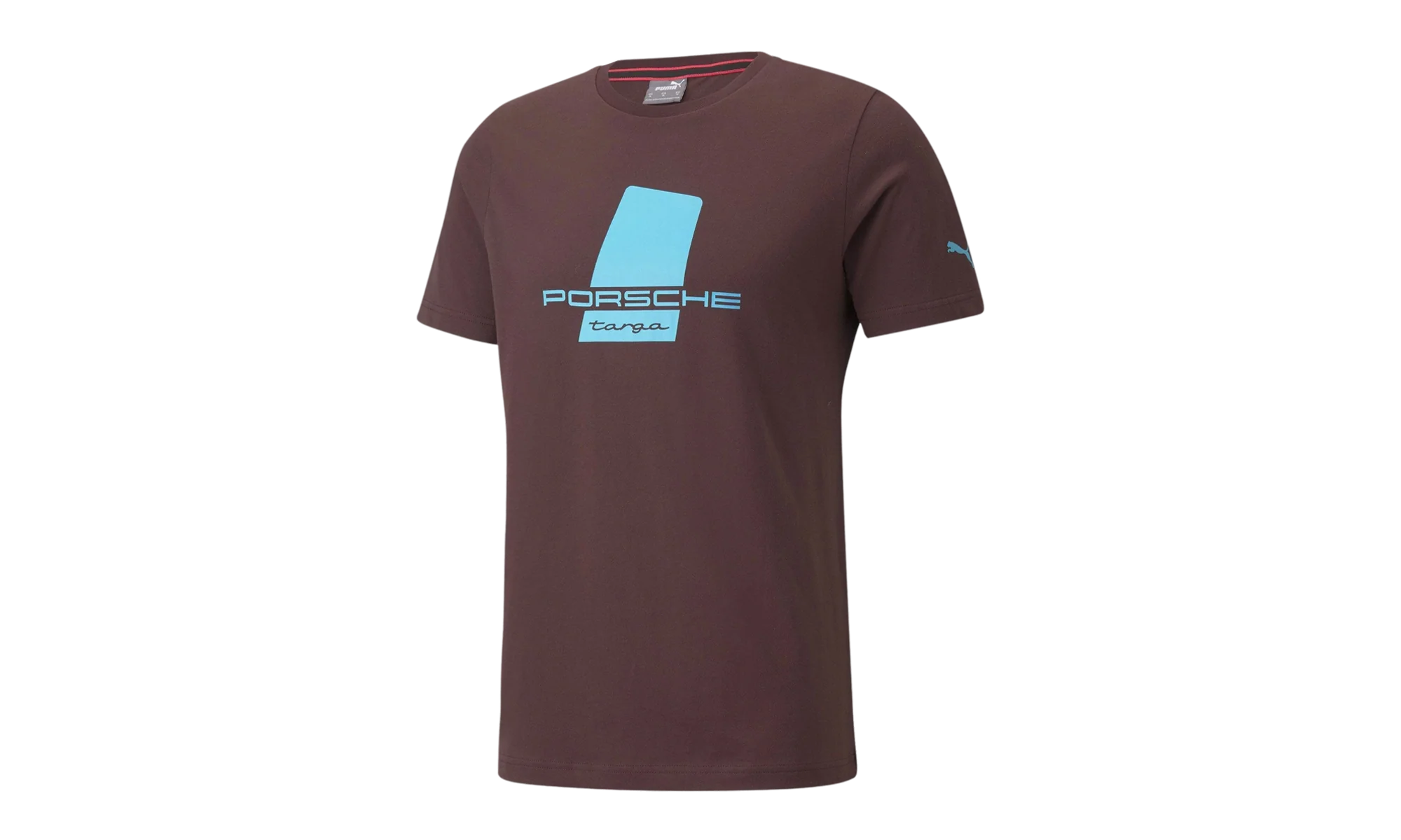 Porsche Legacy Logo Tee "Carmona Red / Sky Blue" 531961 03