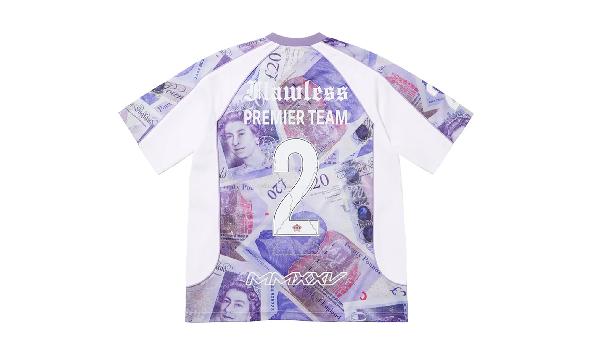 Pounds Soccer Jersey "FW25 - White" SU26688 - Image 2