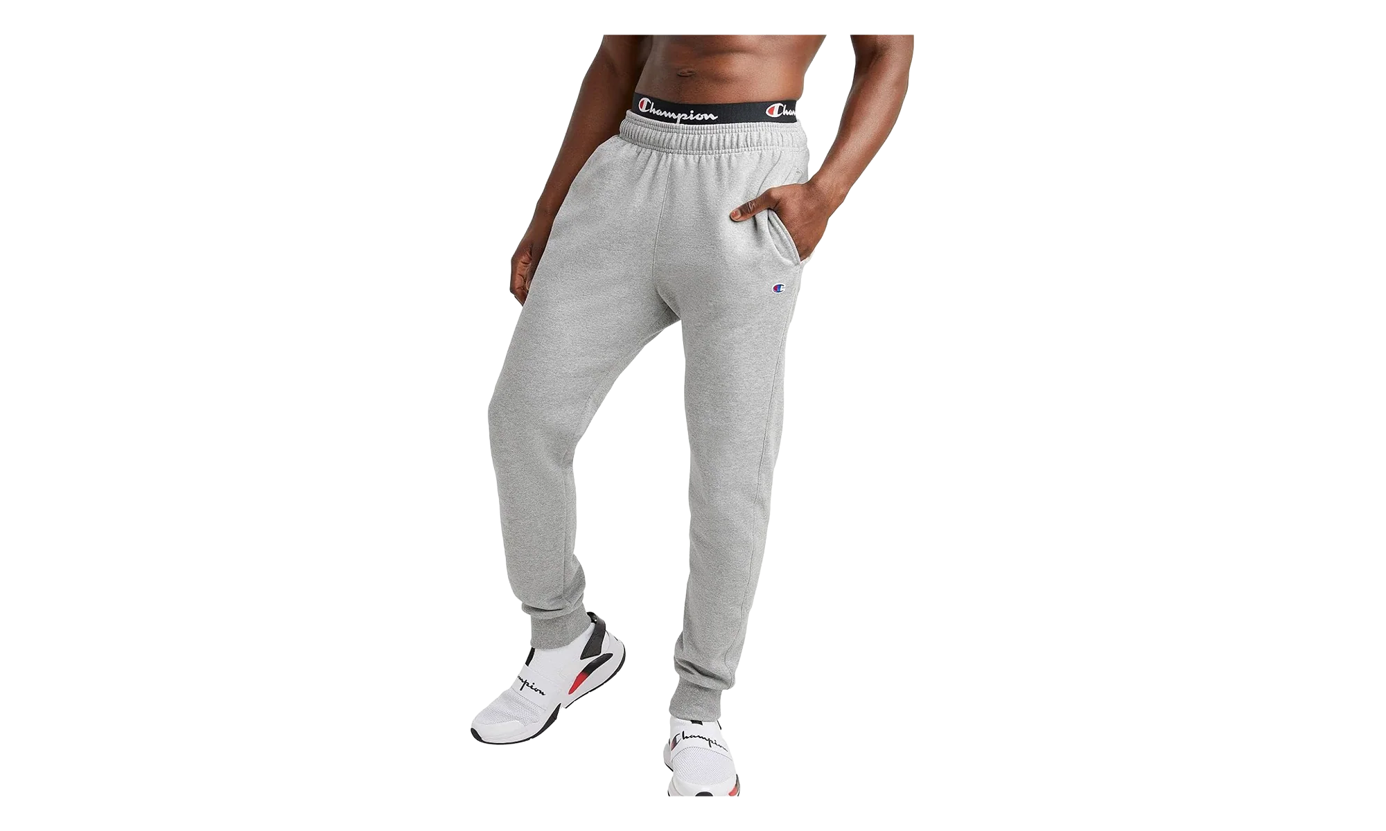 Powerblend Sweats Retro Jogger Pants "Heather Grey" CP1022 806 - Image 2