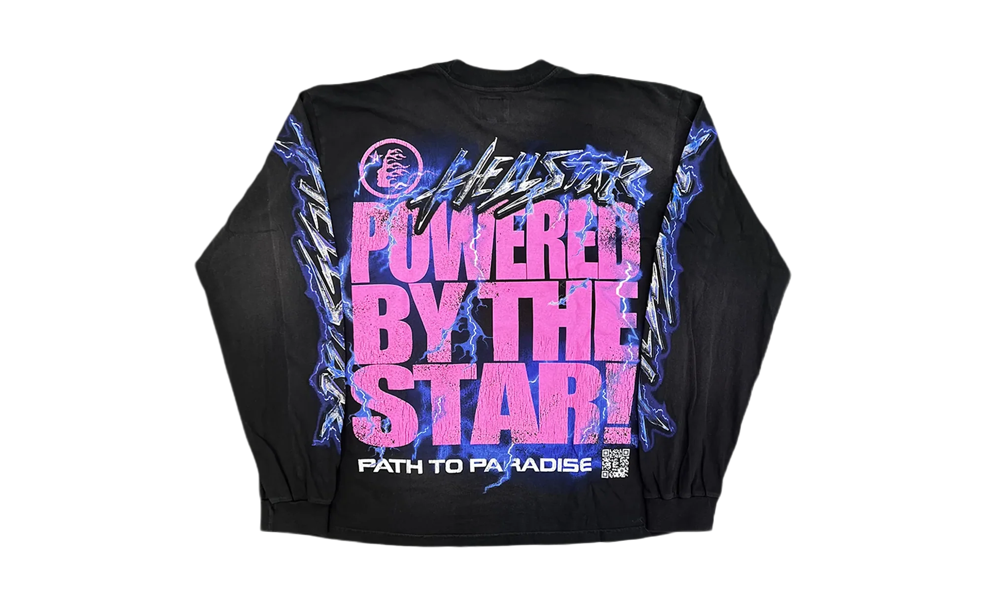 Powered By The Star Longsleeve "Black" HSR140 - Image 2