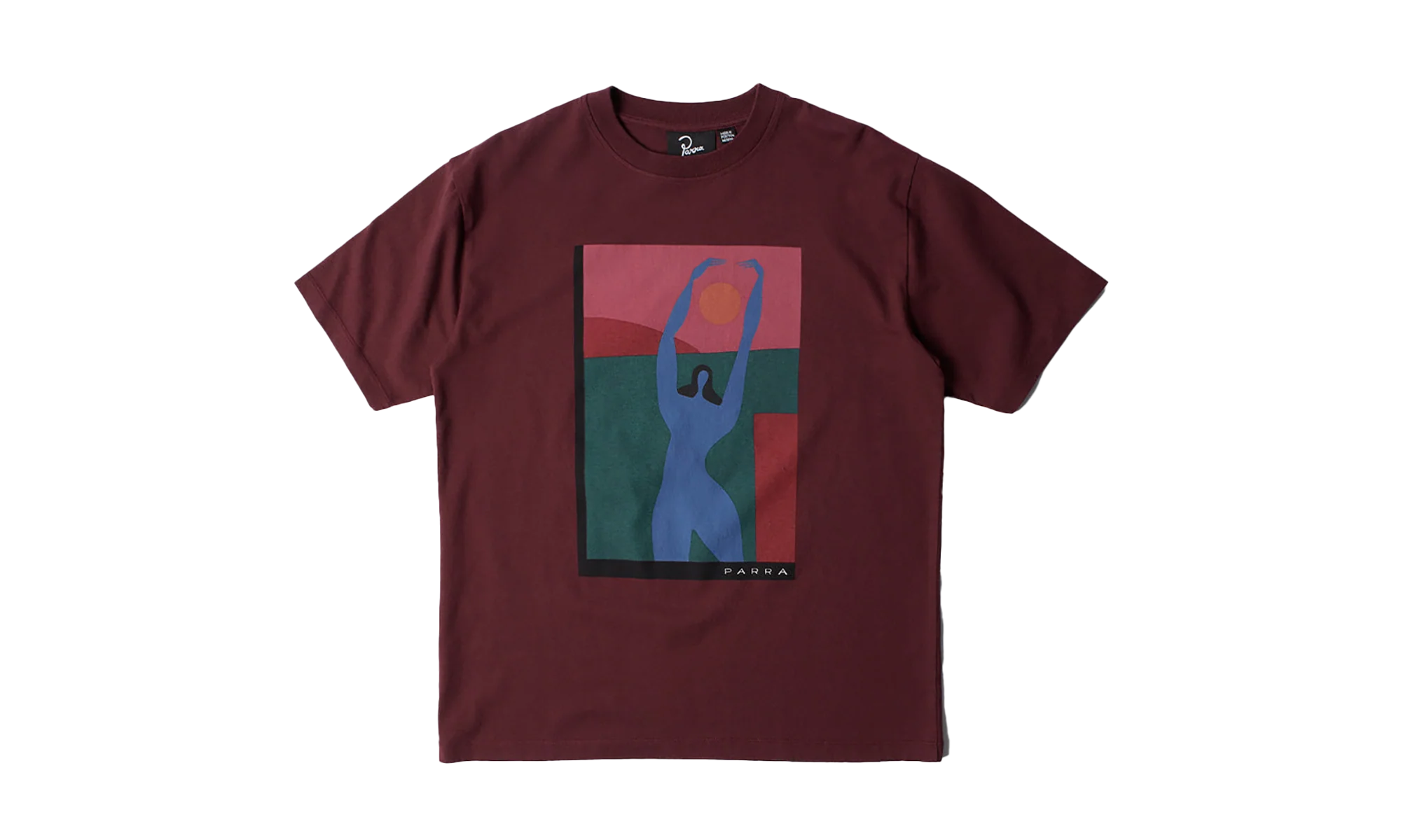 Protect The Sun SS Tee "Dark Burgundy" 54401-DB