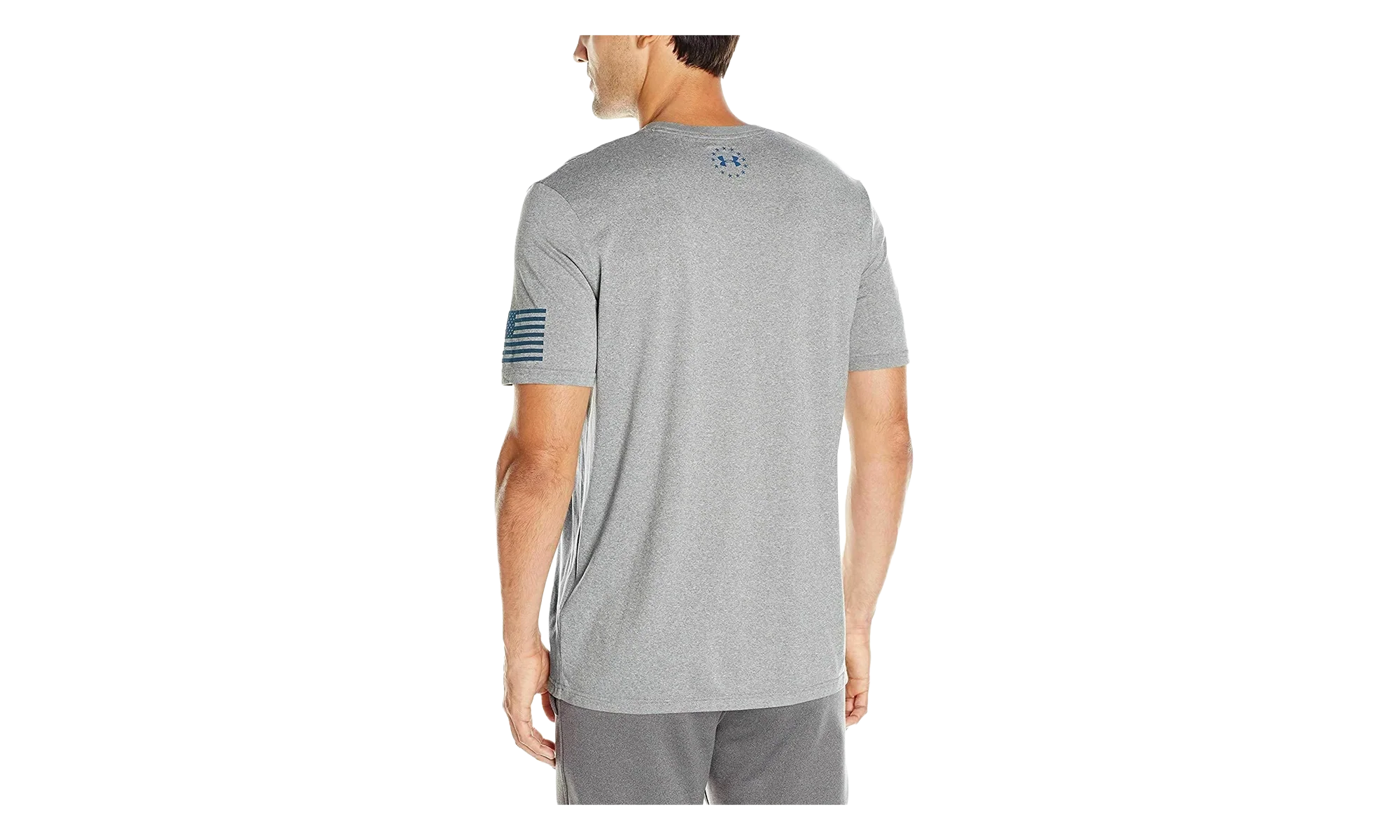 Protect This House Tech T-Shirt "True Grey Heather" 1285722 026 - Image 2