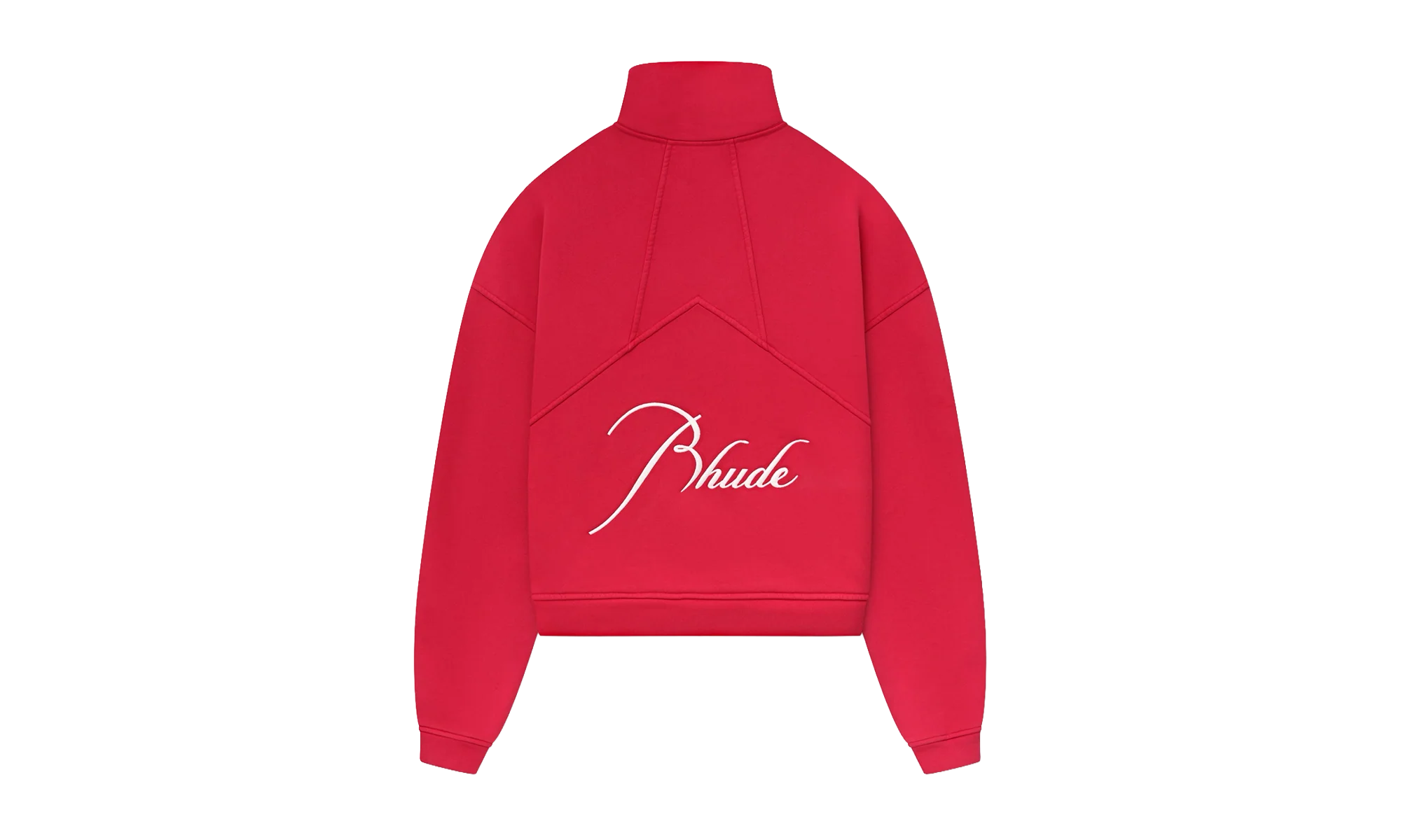 Quarter Zip Sweater "Red" RHSS24TT13167278 - Image 2