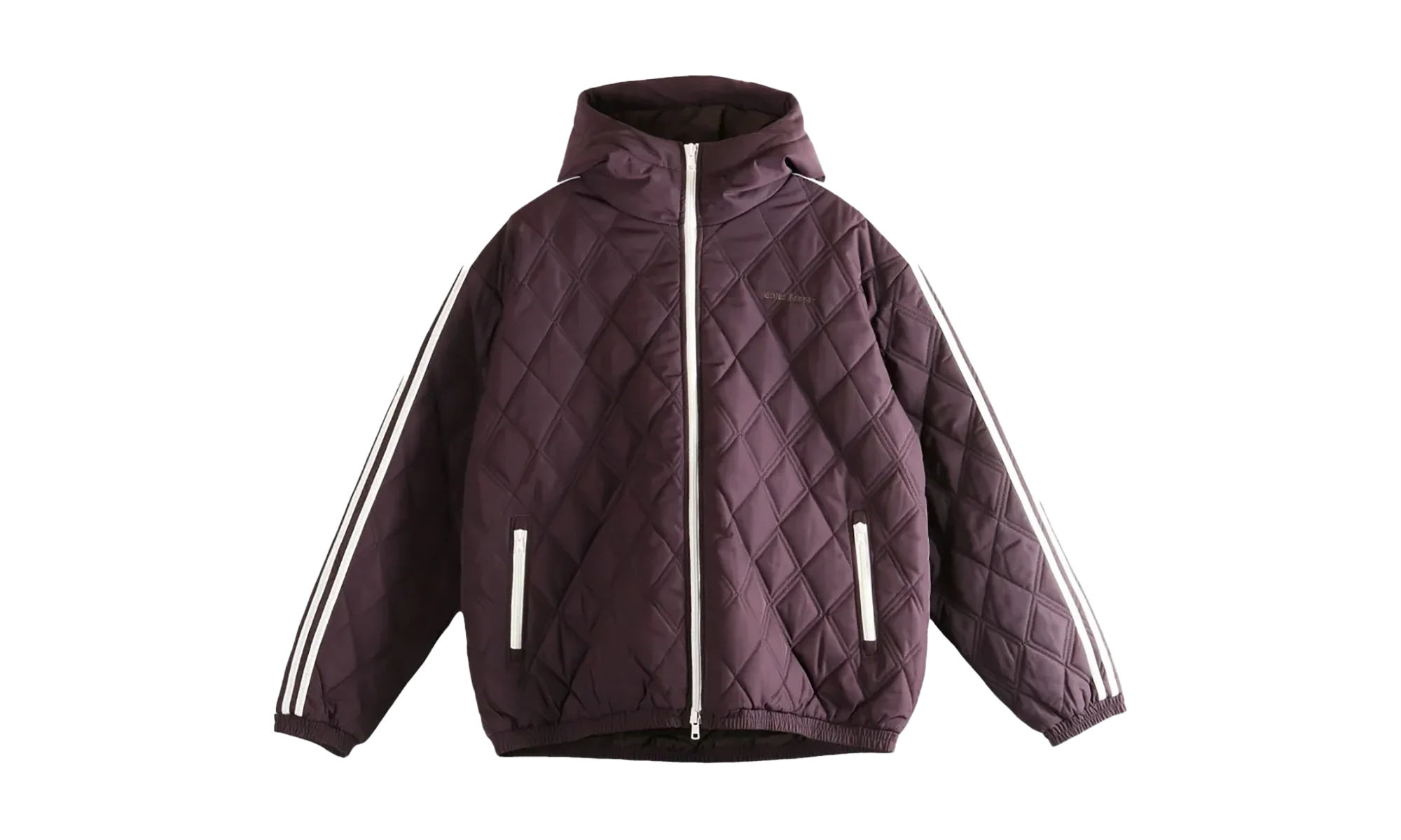 Quilted Jacket "Wales Bonner.- Shadow Maroon" KE9956