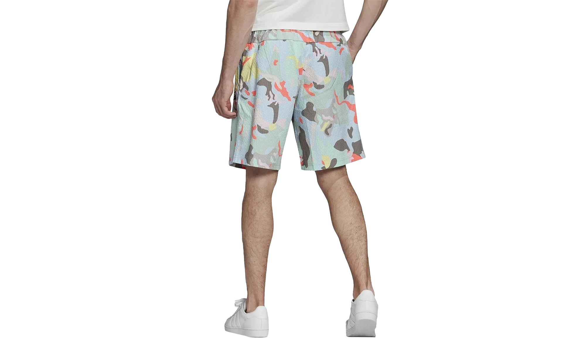 R.Y.V. Allover Print Shorts "Multicolor" FM2244 - Image 2