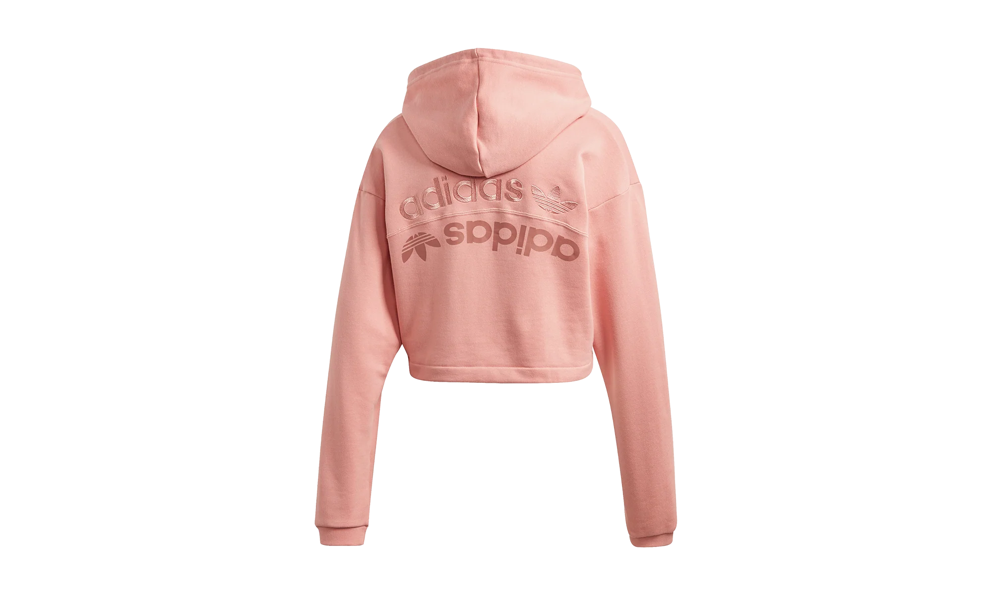 R.Y.V. Cropped Hoodie WMNS "Trace Pink" GD3088 - Image 2