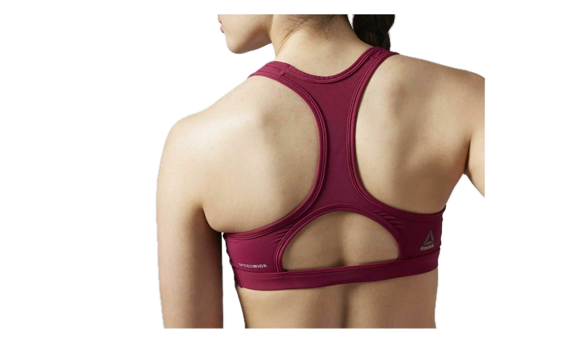 Racer Bra WMNS "Reebok Berry" AY0972 - Image 2