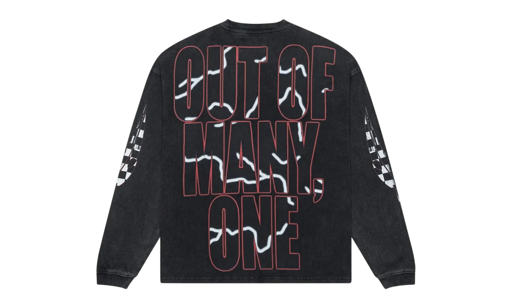 Racer Goldie L/S T-Shirt "Black Wash" OJJYJMF6 - Image 2