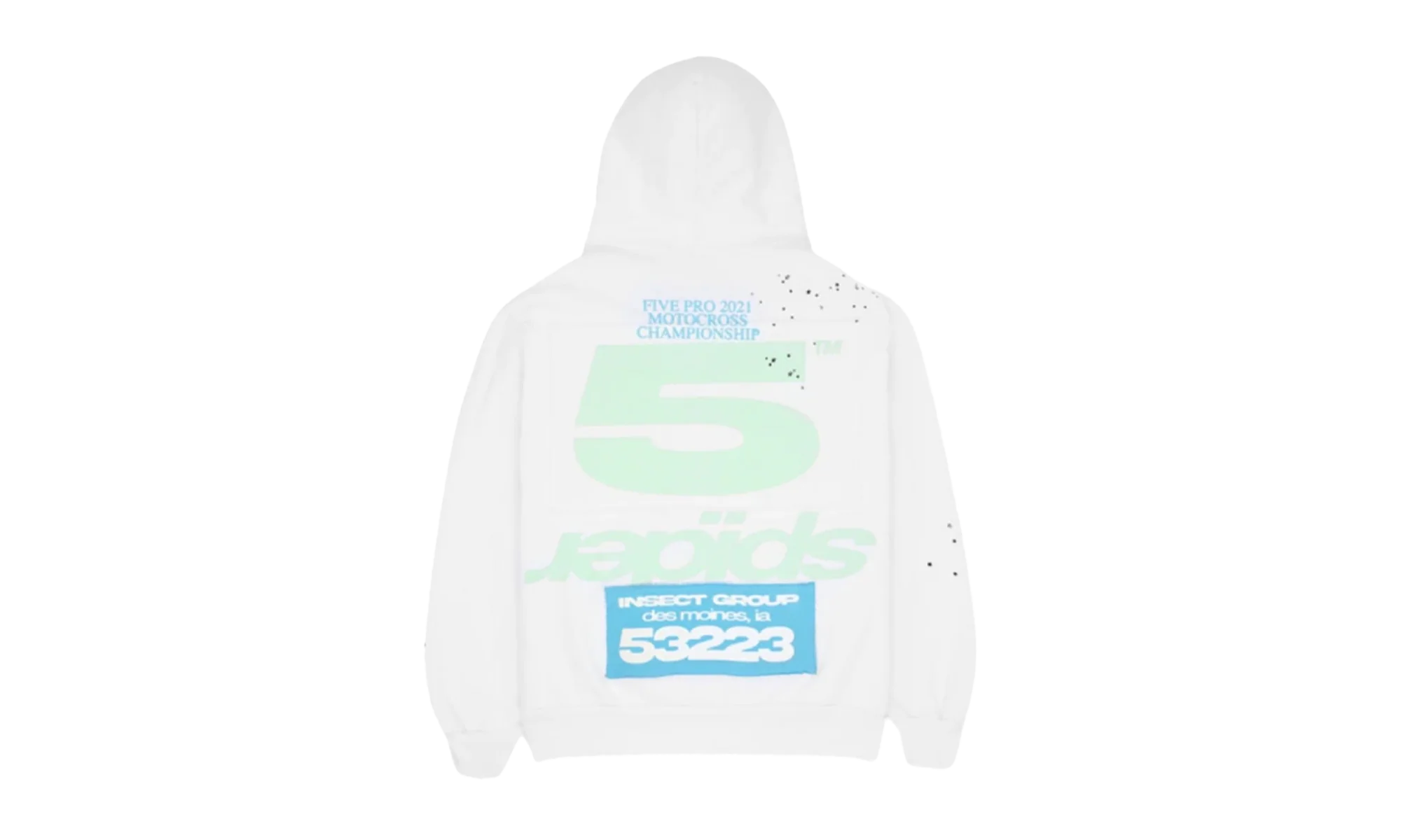 Racing Hoodie "Eggshell" SP5der211 - Image 2