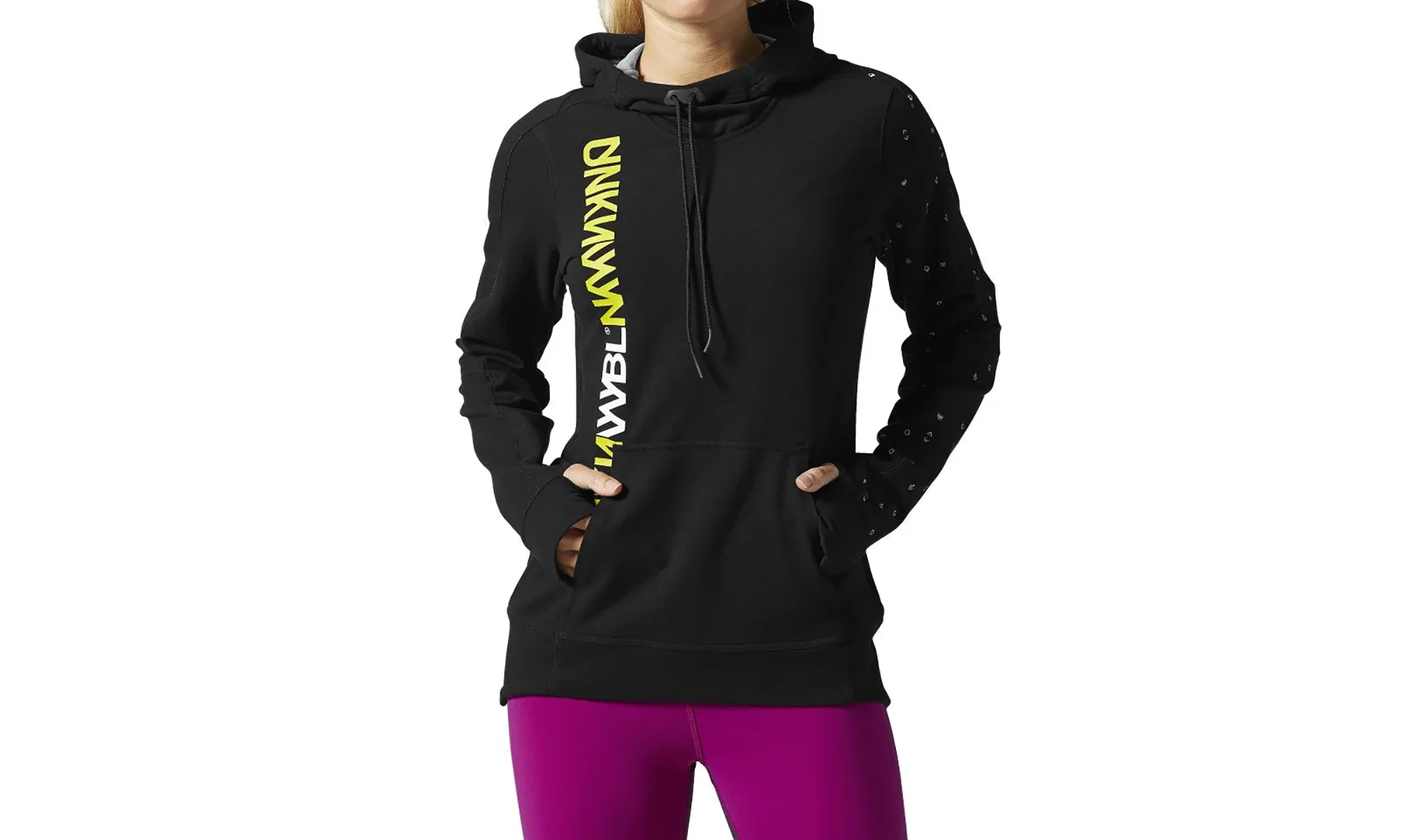 RCF French Terry Hoody WMNS "Black Melange" AB4161