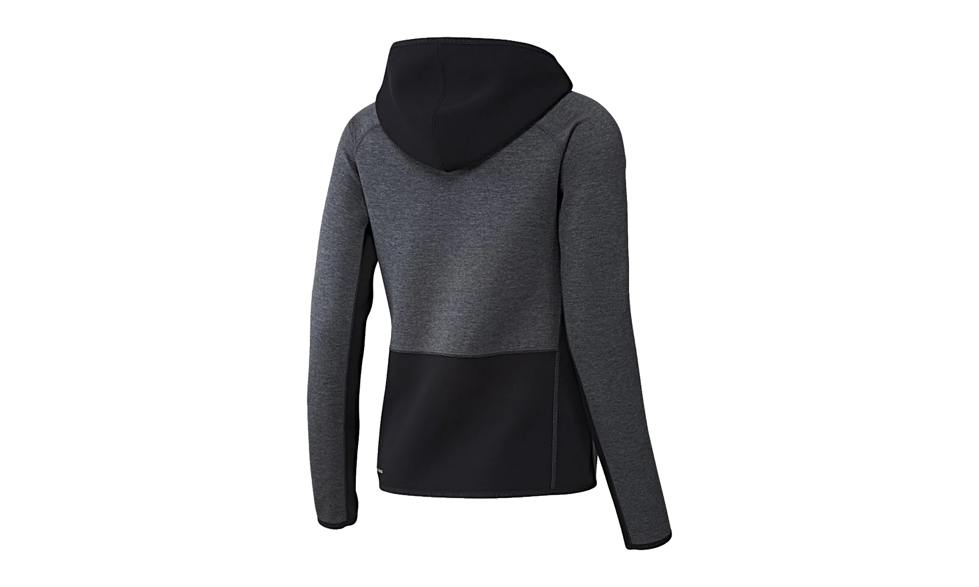 RCF Quik Cotton Full Zip Hoodie WMNS "Dark Grey Heather" B45945 - Image 2