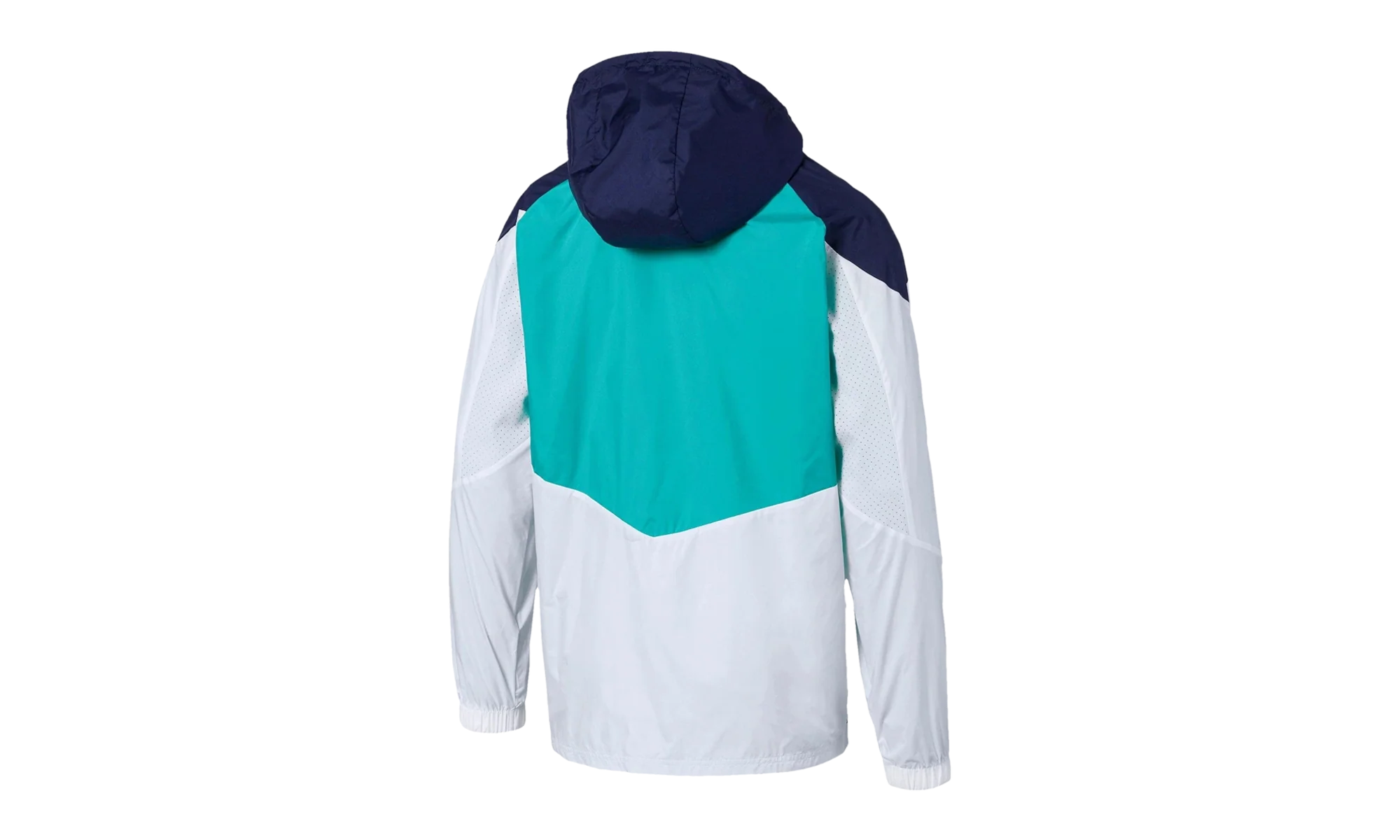 REACTIVE WOVEN JACKET "Puma White / Peacoat / Blue Turquoise" 518449 02 - Image 2
