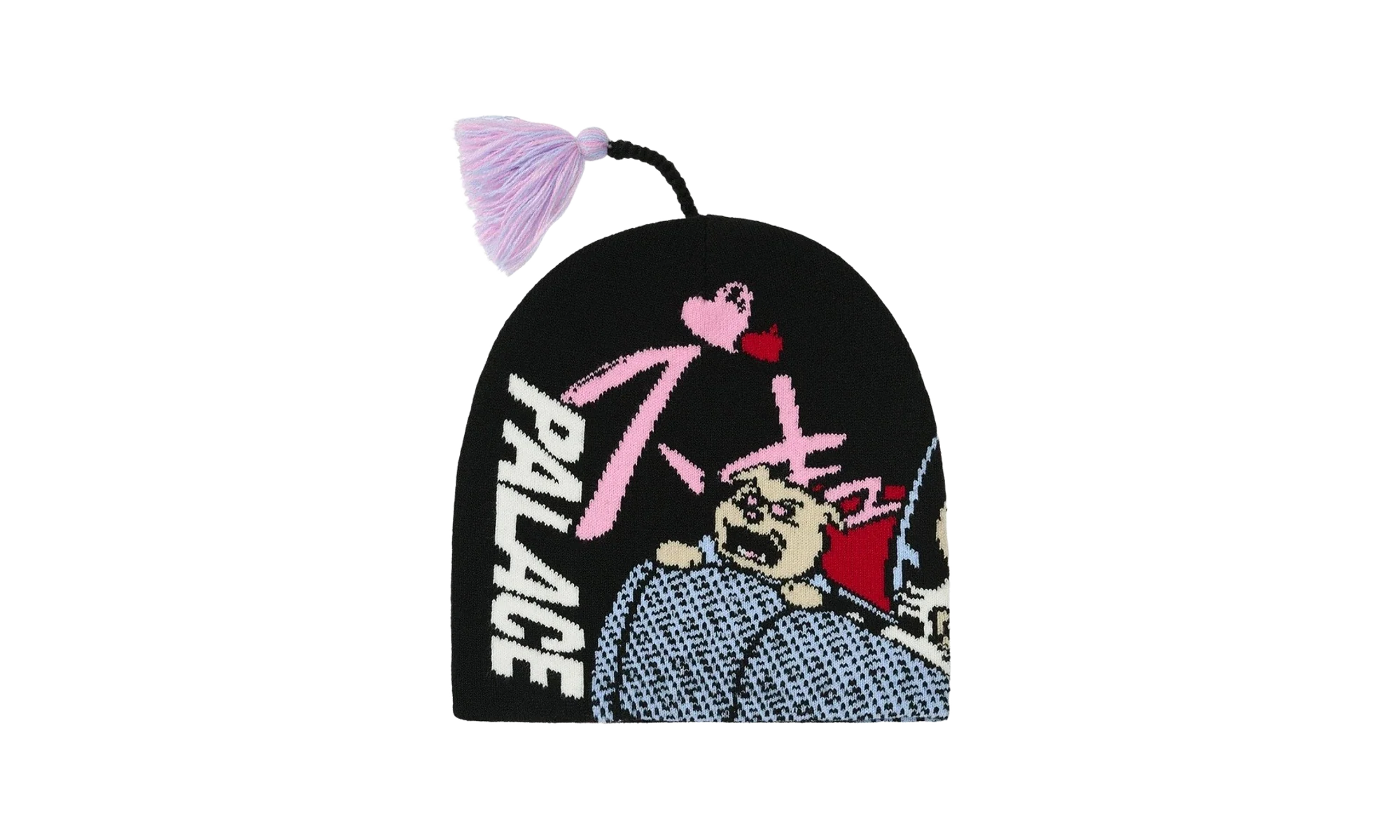 Rear View Nein Cuff Beanie "Black" p0056 - Image 2