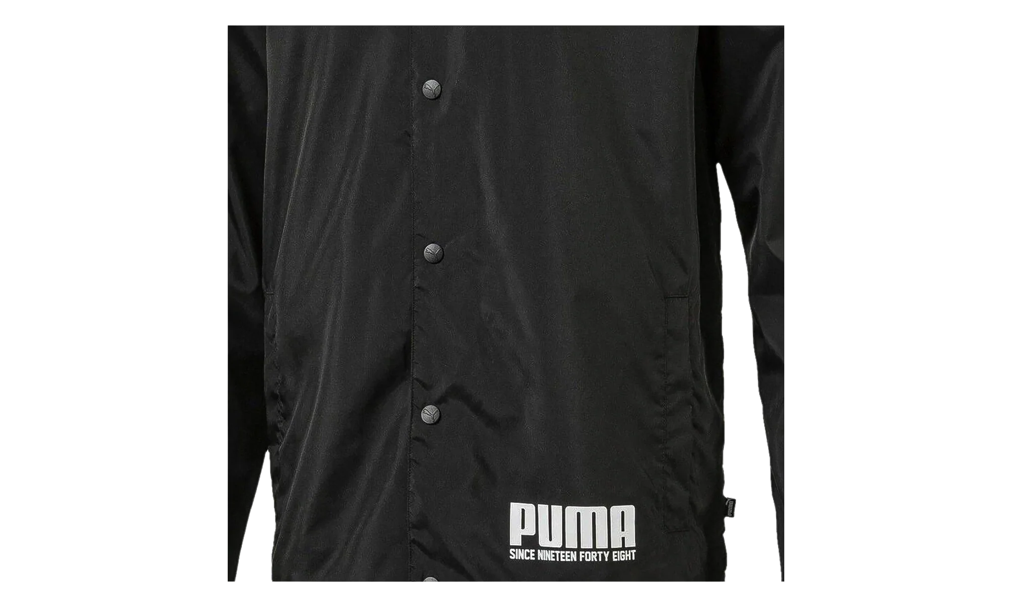 Rebel Bold Coach Jacket "Puma Black" 852408 01 - Image 2