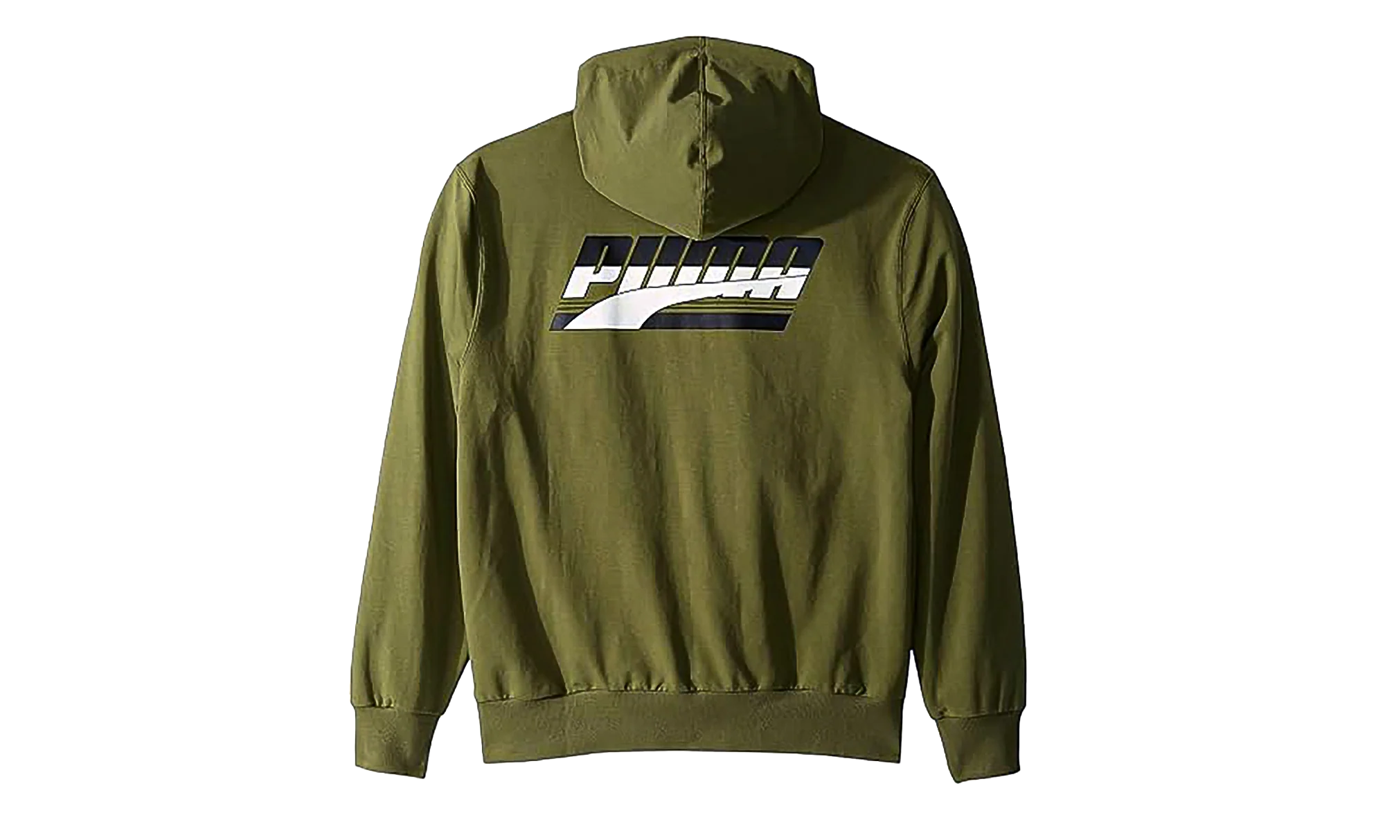 Rebel Hooded Sweat Jacket "Olivine" 854218 31 - Image 2