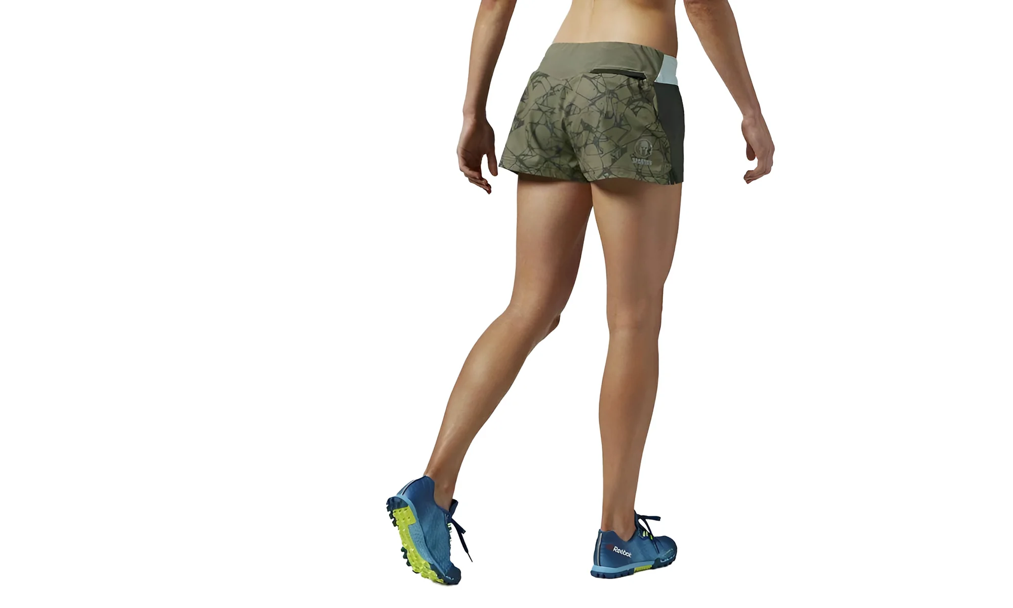 Reebok Spartan Mud Short WMNS "Modern Olive" A99323 - Image 2