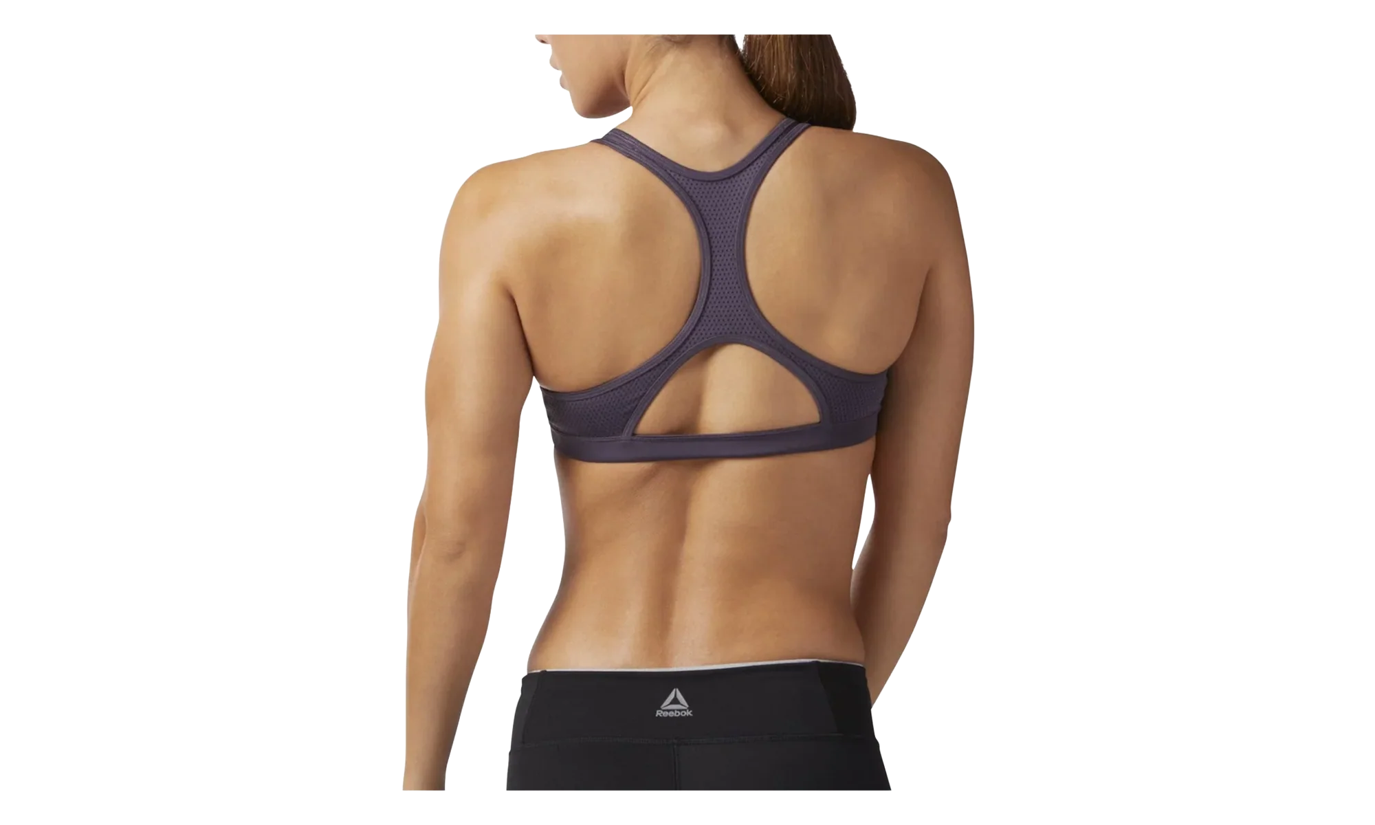 Reebok US Short Sports Bra Smoky Volcano WMNS "Smoky Volcano" CF4511 - Image 2