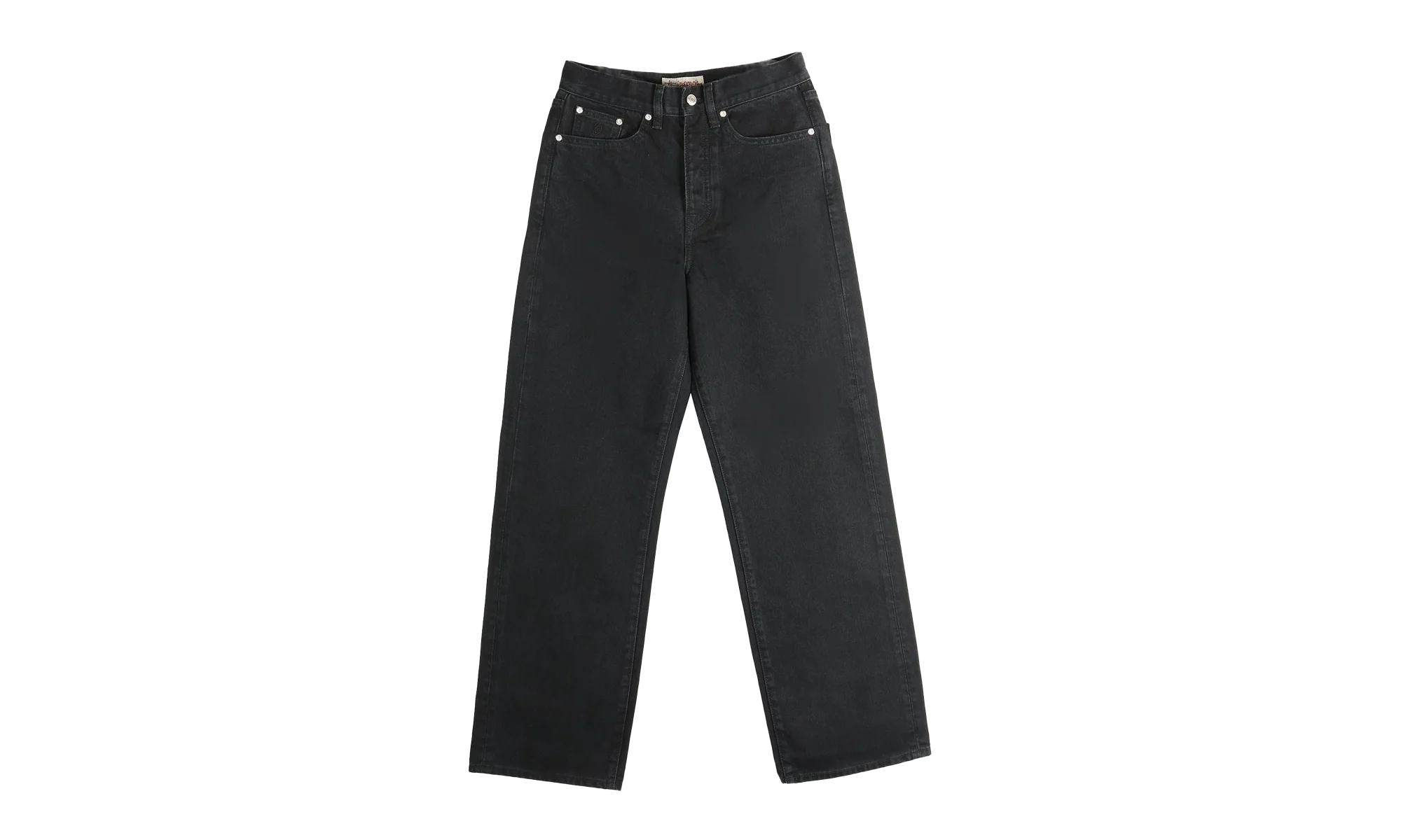 Relaxed Denim Jeans "BLACK" 116671 BLAC - Image 2